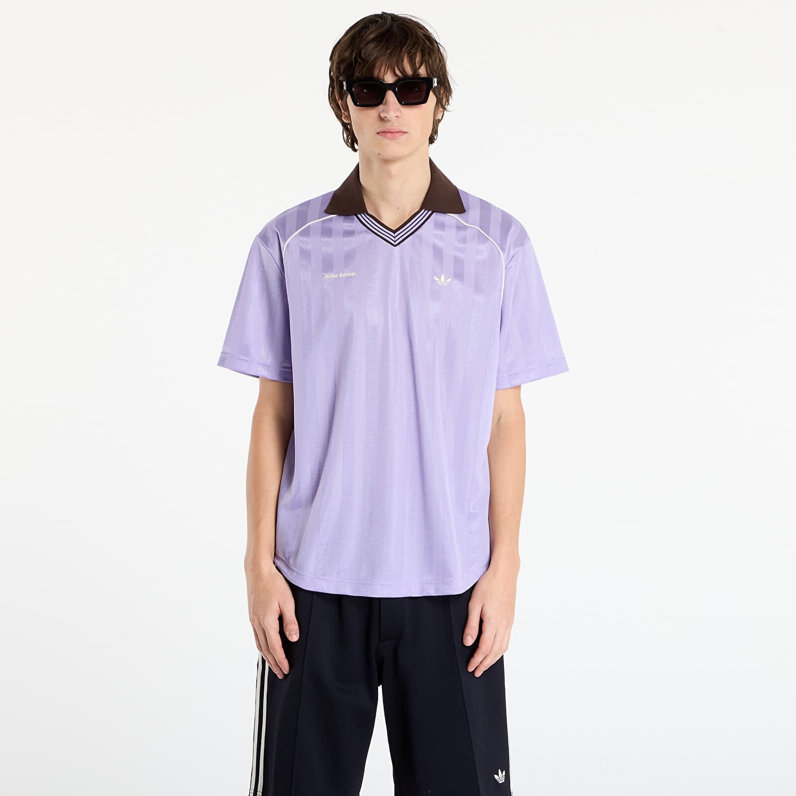Tričko adidas x Wales Bonner Football T-Shirt UNISEX Light Purple S