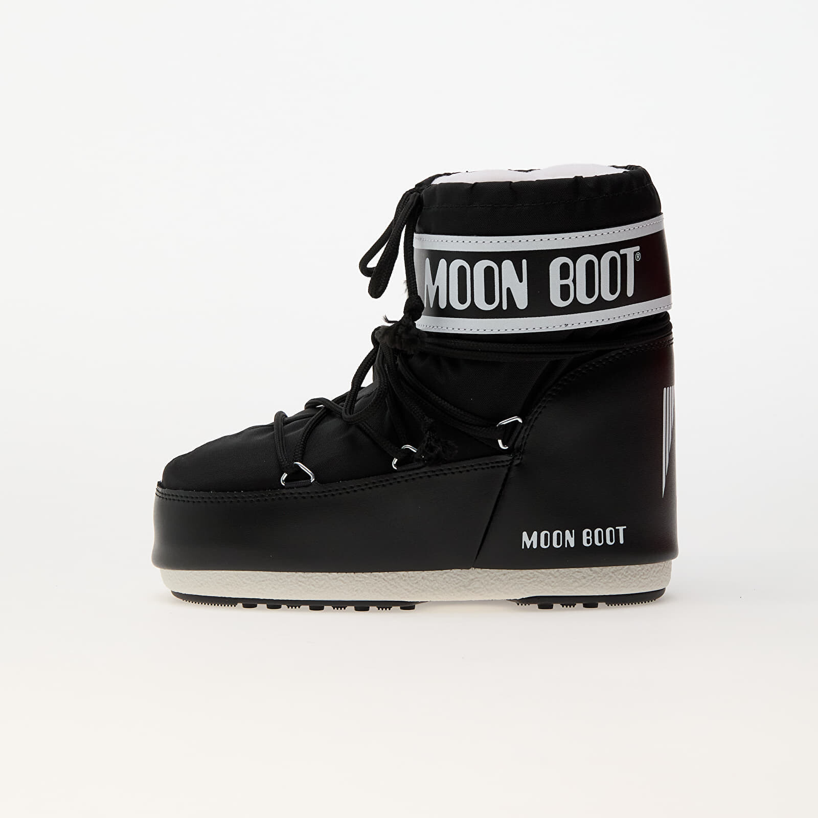 Tenisky Moon Boot Icon Low Nylon Black EUR 36-38