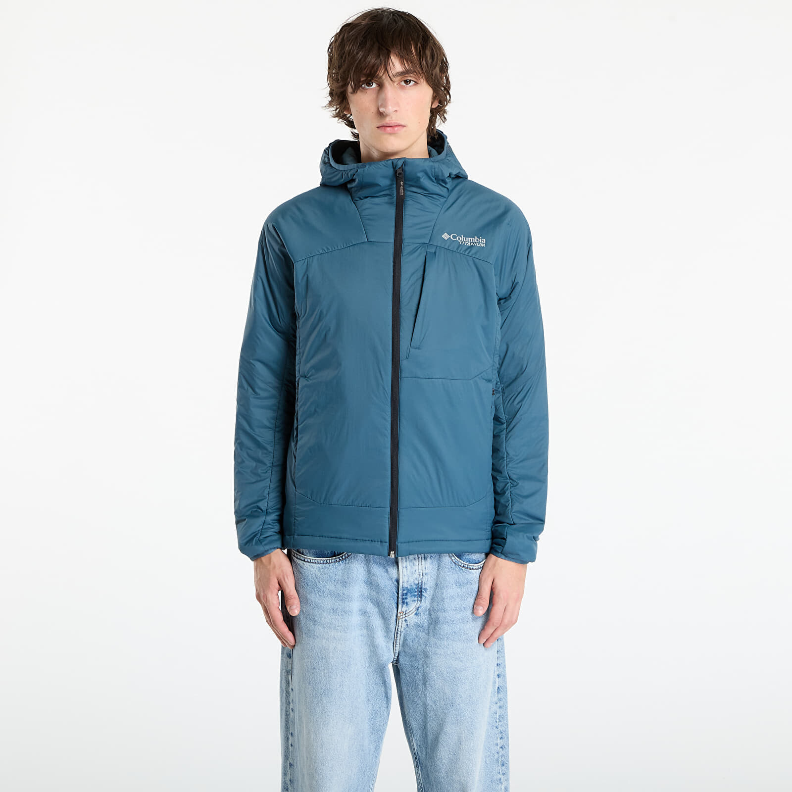 Bunda Columbia Silver Leaf™ Lite Hooded Jacket Everblue S