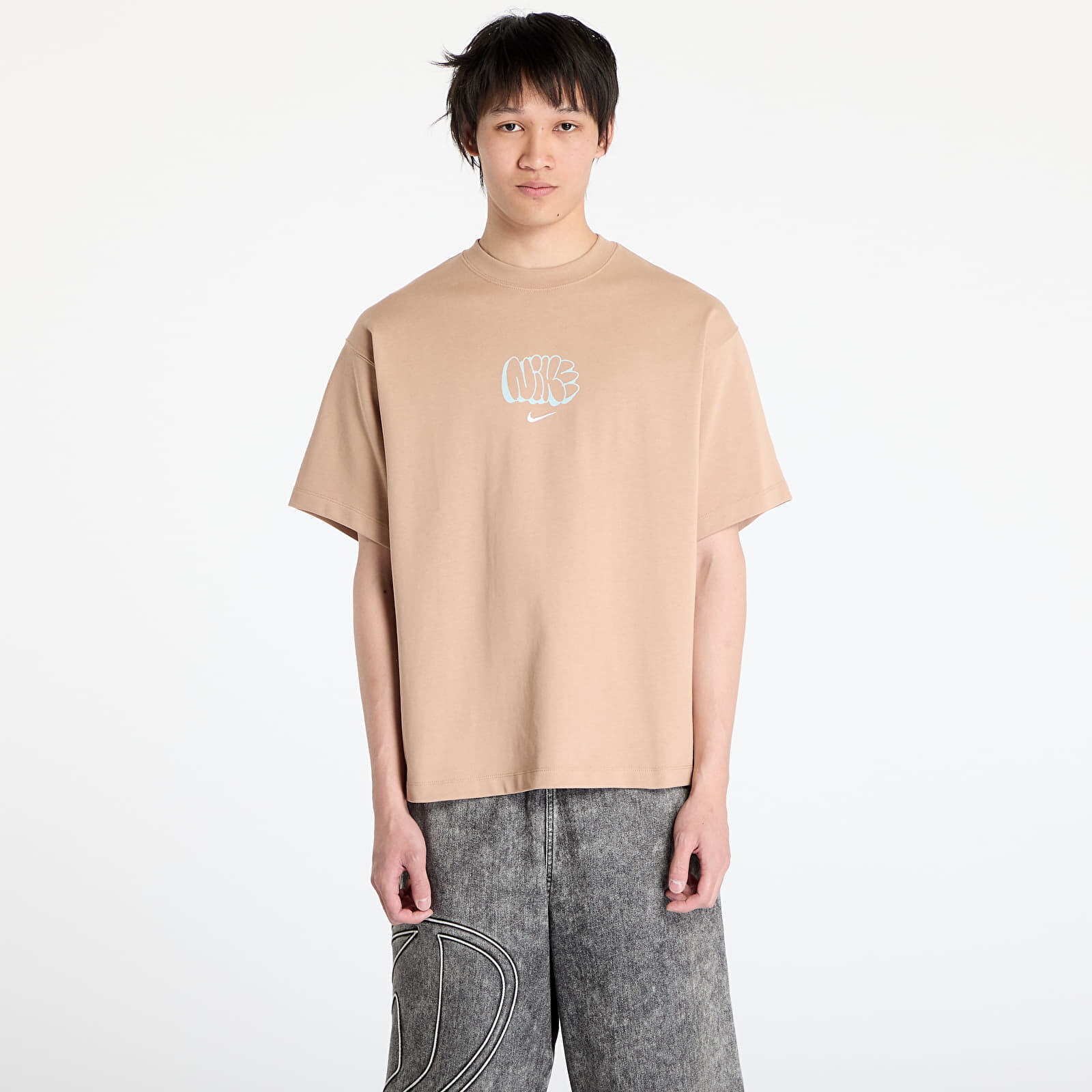 Tričko Nike Solo Swoosh Men's T-Shirt Hemp XS