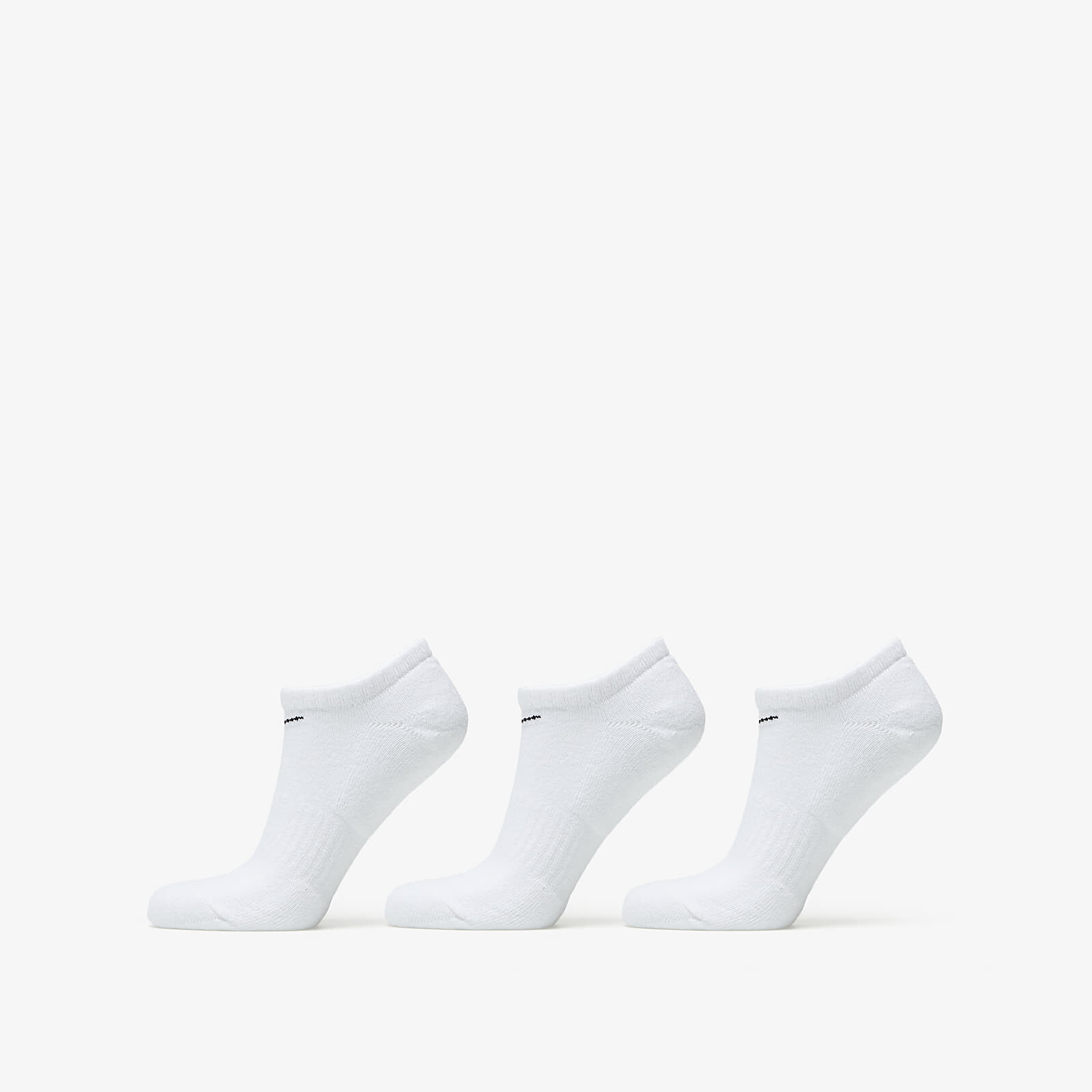 Ponožky Nike Everyday Cushioned Training No-Show Socks 3-Pack White/ Black L