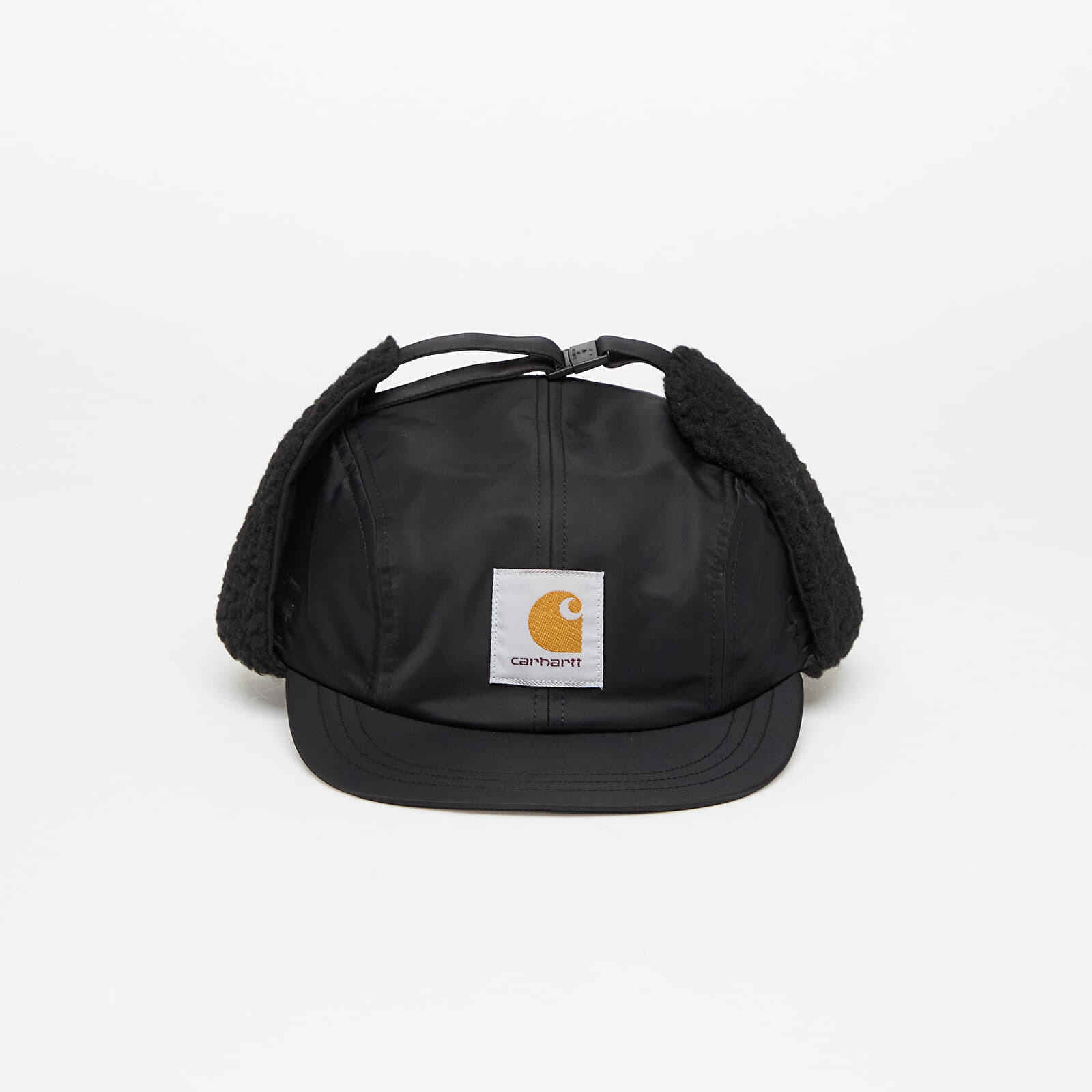 Šiltovka Carhartt WIP Oltera Ear Guard Cap Black Universal