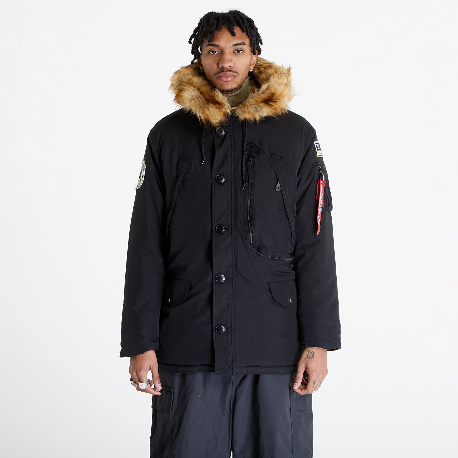 Bunda Alpha Industries Polar Jacket Black L
