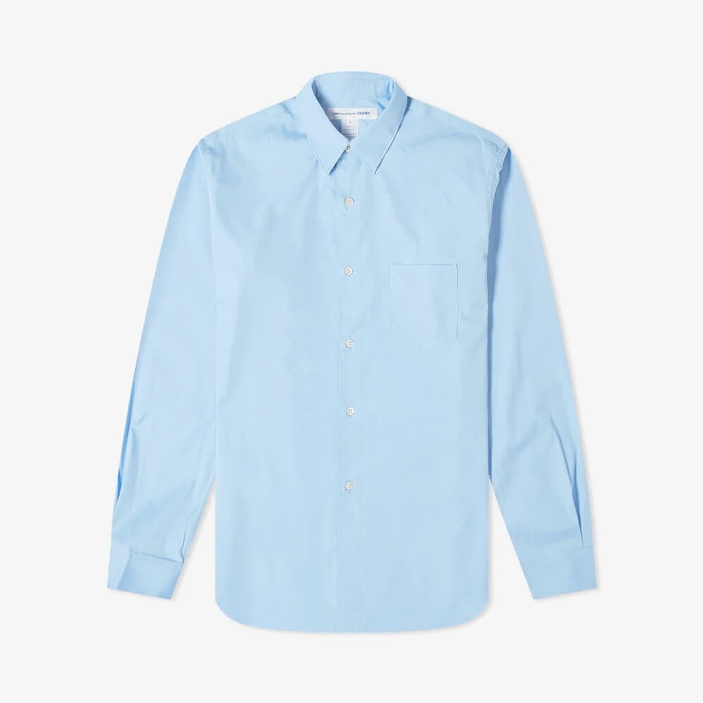 Košeľa Comme des Garçons SHIRT Forever Kids Shirt Woven Blue 10Y