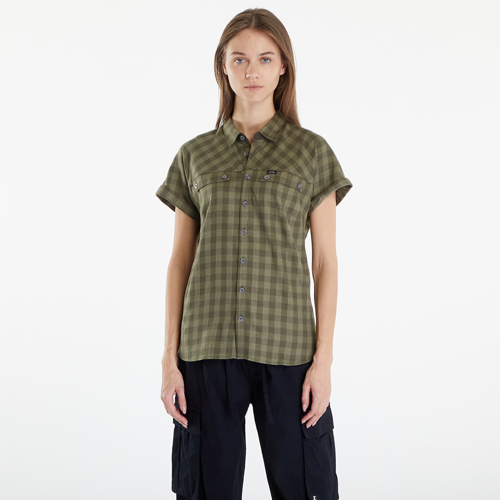 Košeľa Lundhags Ekren Short Sleeve Shirt Clover M