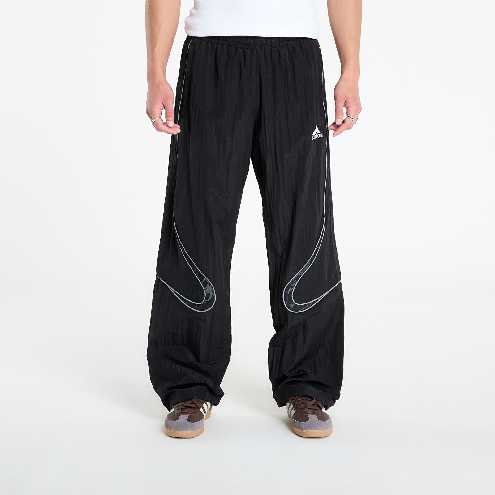 Kalhoty adidas Adilenium Season 4 Teamgeist Track Tracksuit Bottoms Black M