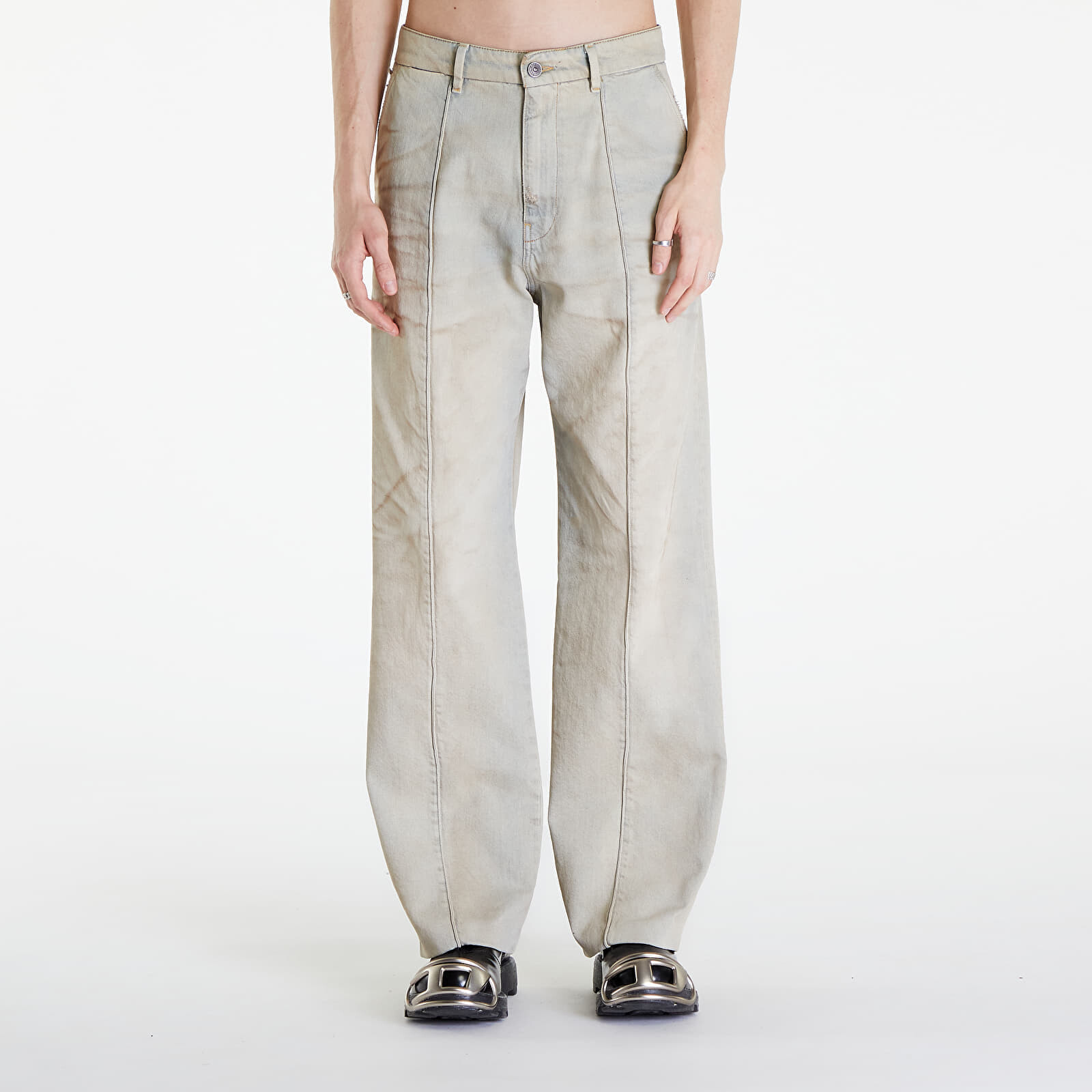 Džínsy Diesel D-Chino-Work-S Trousers Blue 32