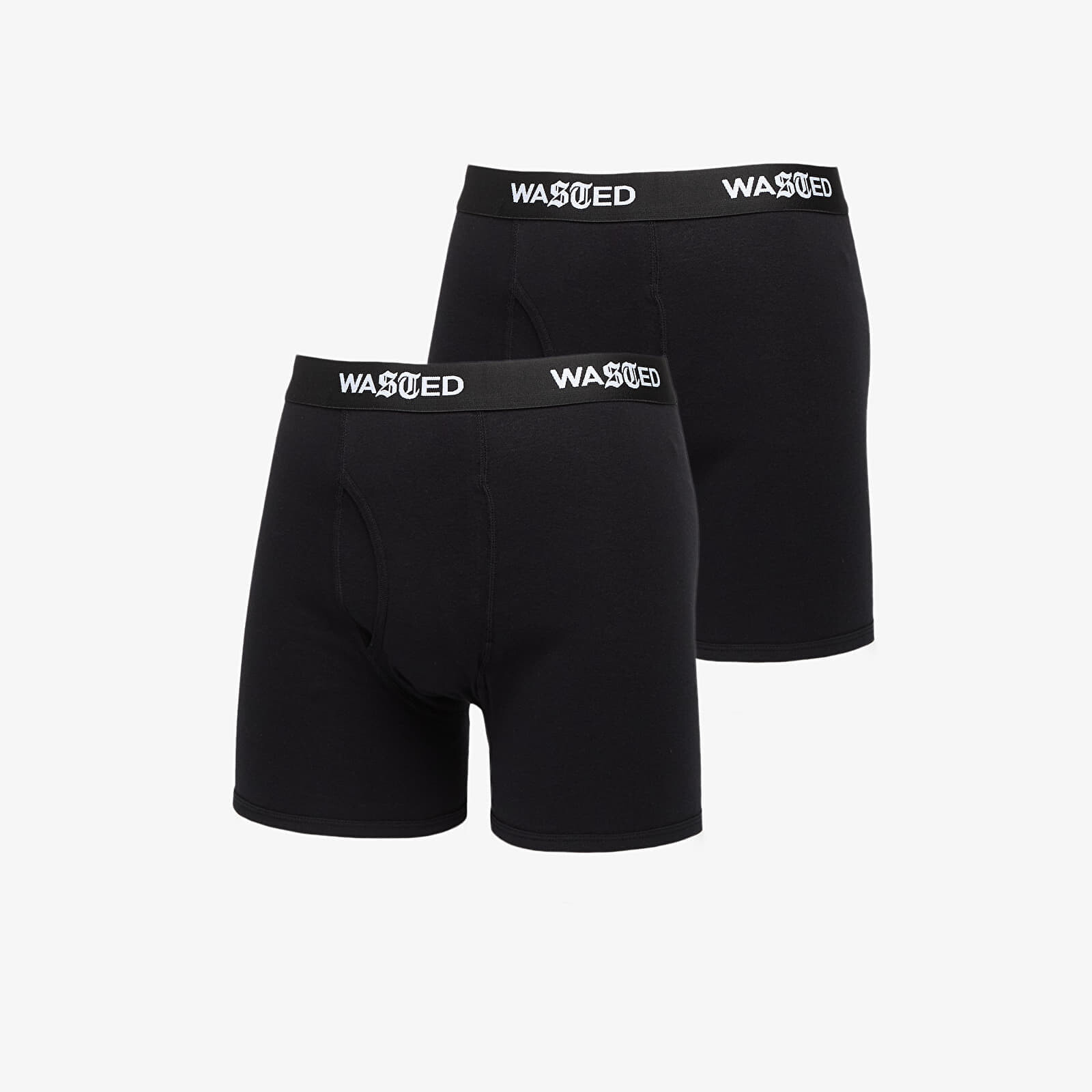Boxerky Wasted Paris Signature Boxer Black L/XL