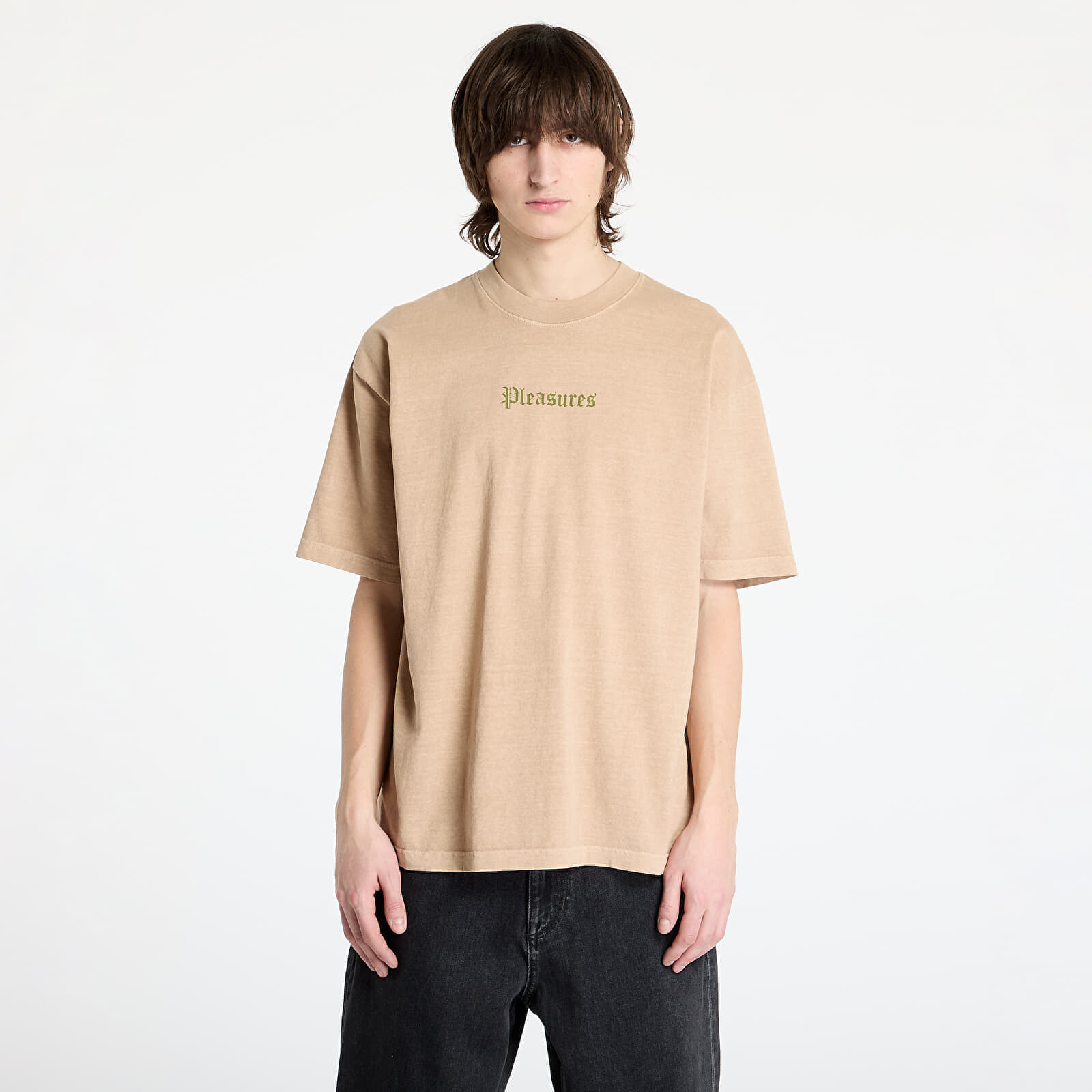 Tričko PLEASURES Burn Again T-Shirt Mushroom M