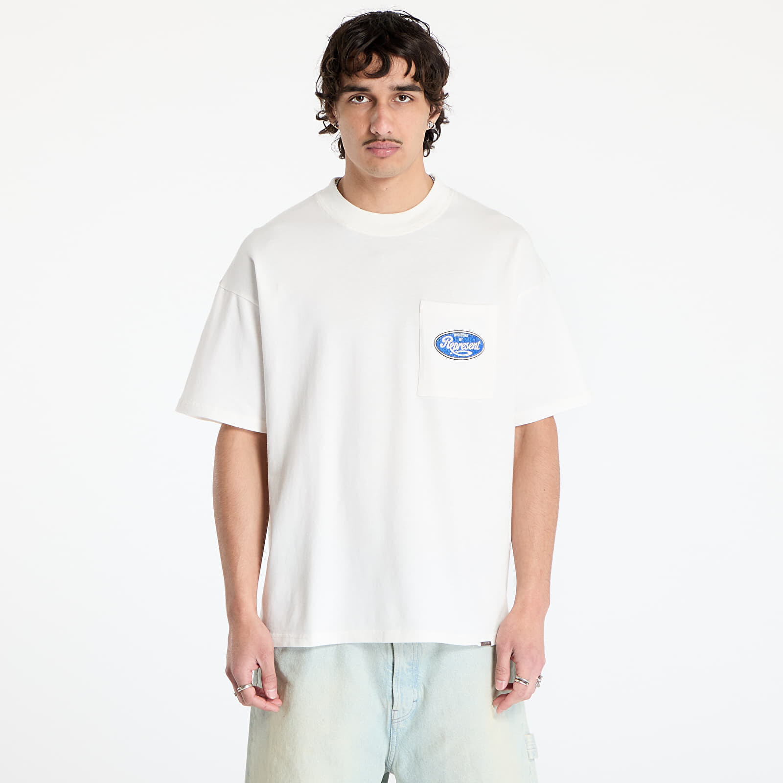 Tričko REPRESENT Classic Parts T-Shirt Flat White XL