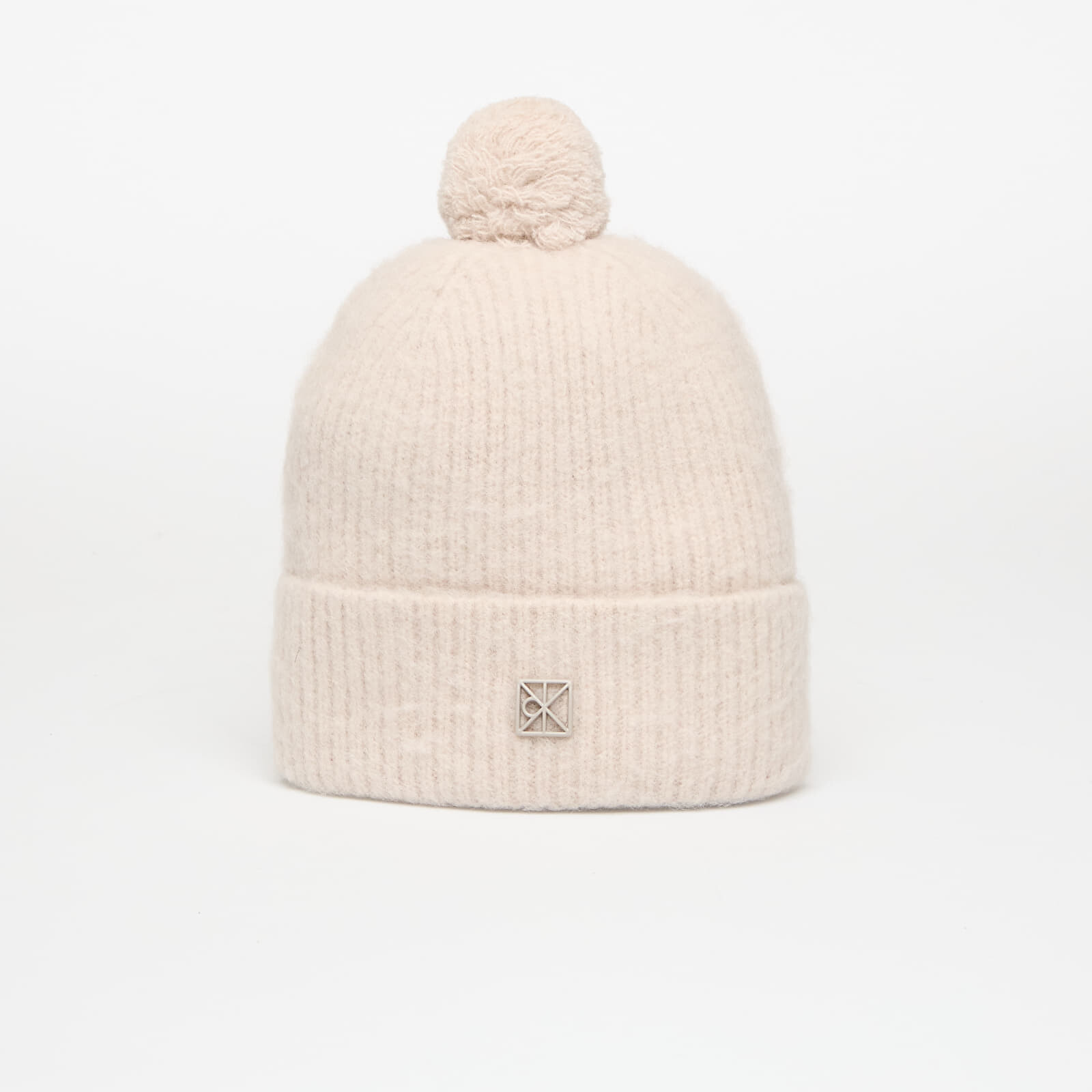 Čiapka Calvin Klein Emblem Brushed Pompo Hat Brown Universal