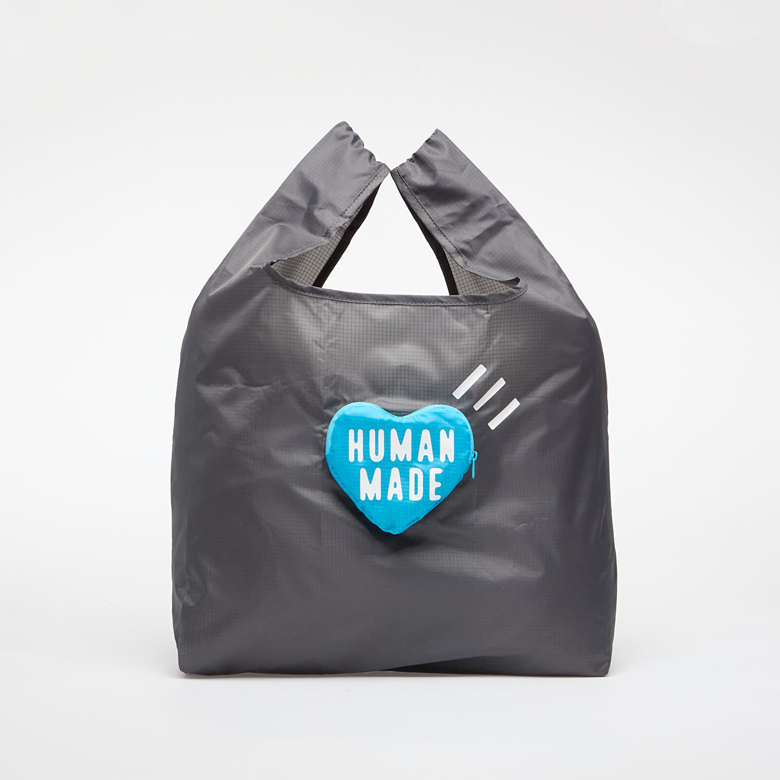 Taška HUMAN MADE Heart Shopping Bag Large Gray Universal