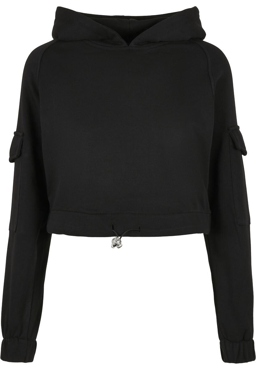 Women's Short Work Hoodie - Black