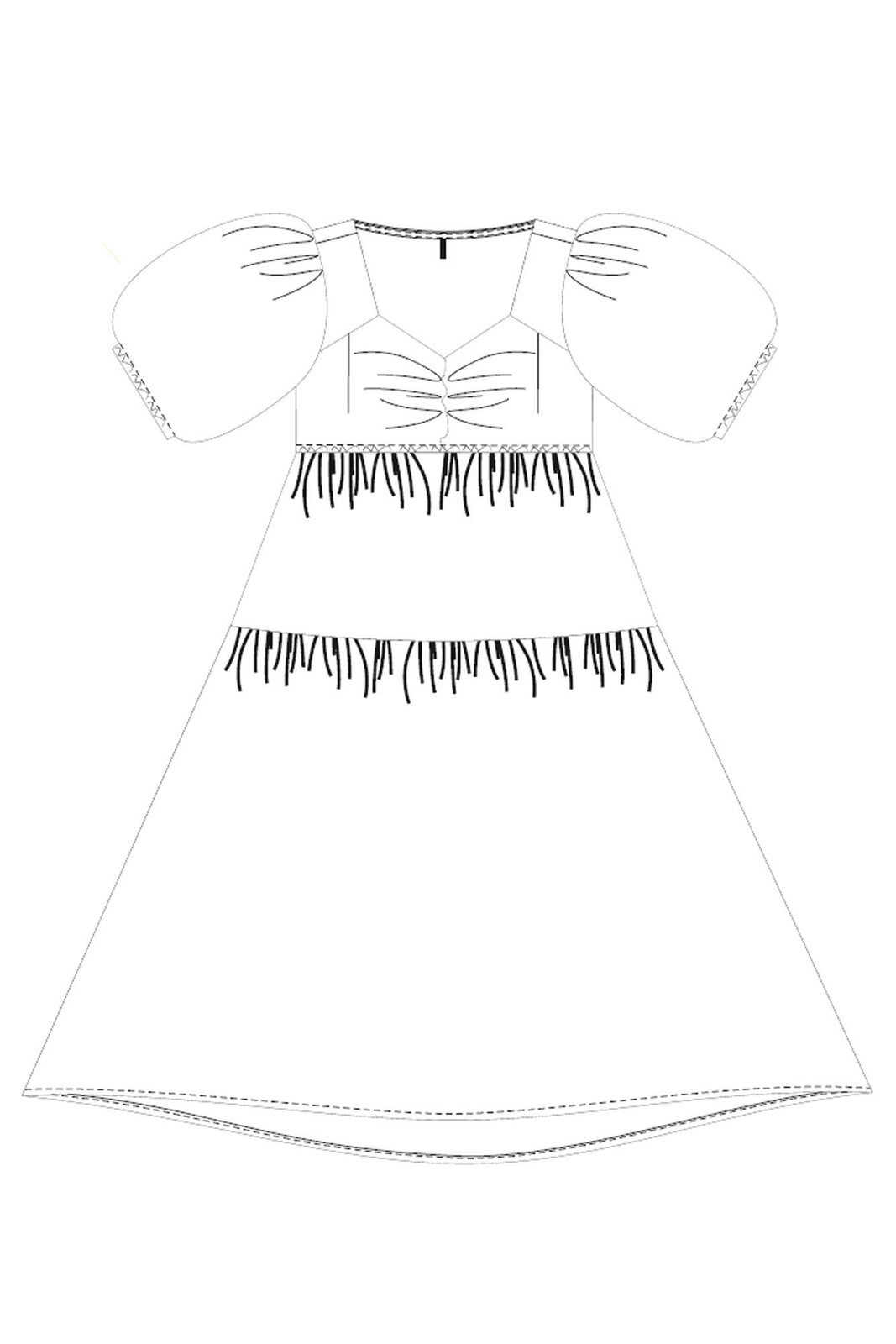 DÁMSKE ŠATY L-SU-4066 BIELE