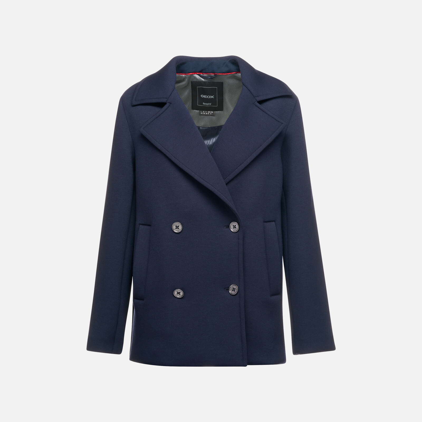Dark blue women's coat Geox Gardenia - Women's