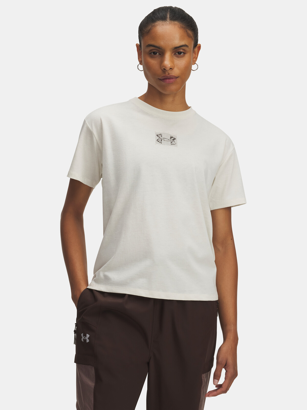 Under Armour UA Trail Run Graphic T-Shirt-BRN - Women's T-Shirt