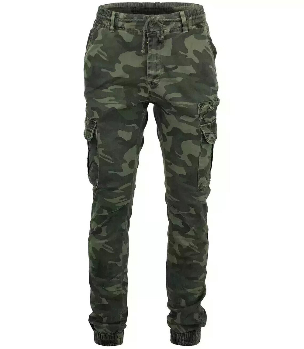 Pánske maskáčové joggery