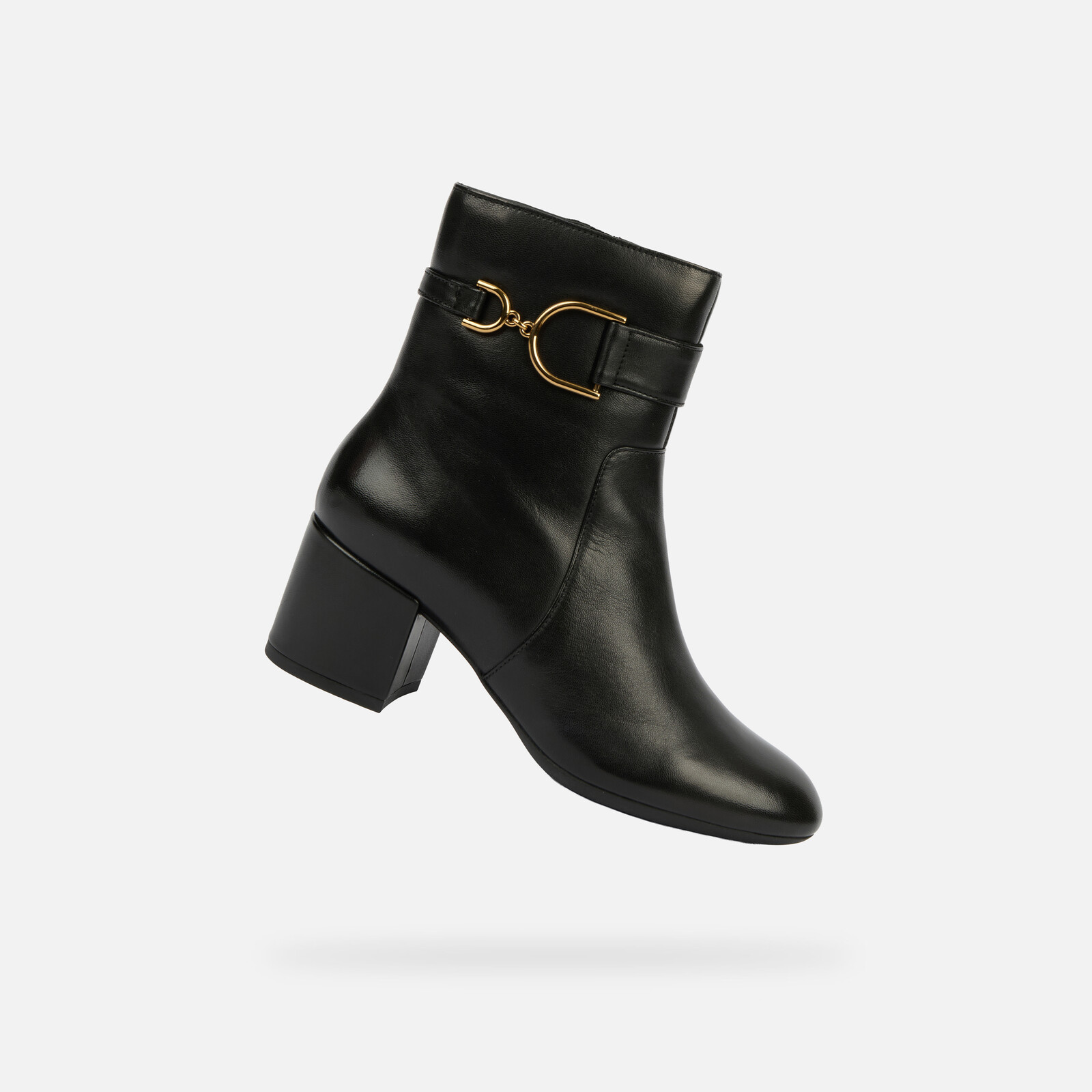 Black women's ankle boots Geox Eleana - Women's