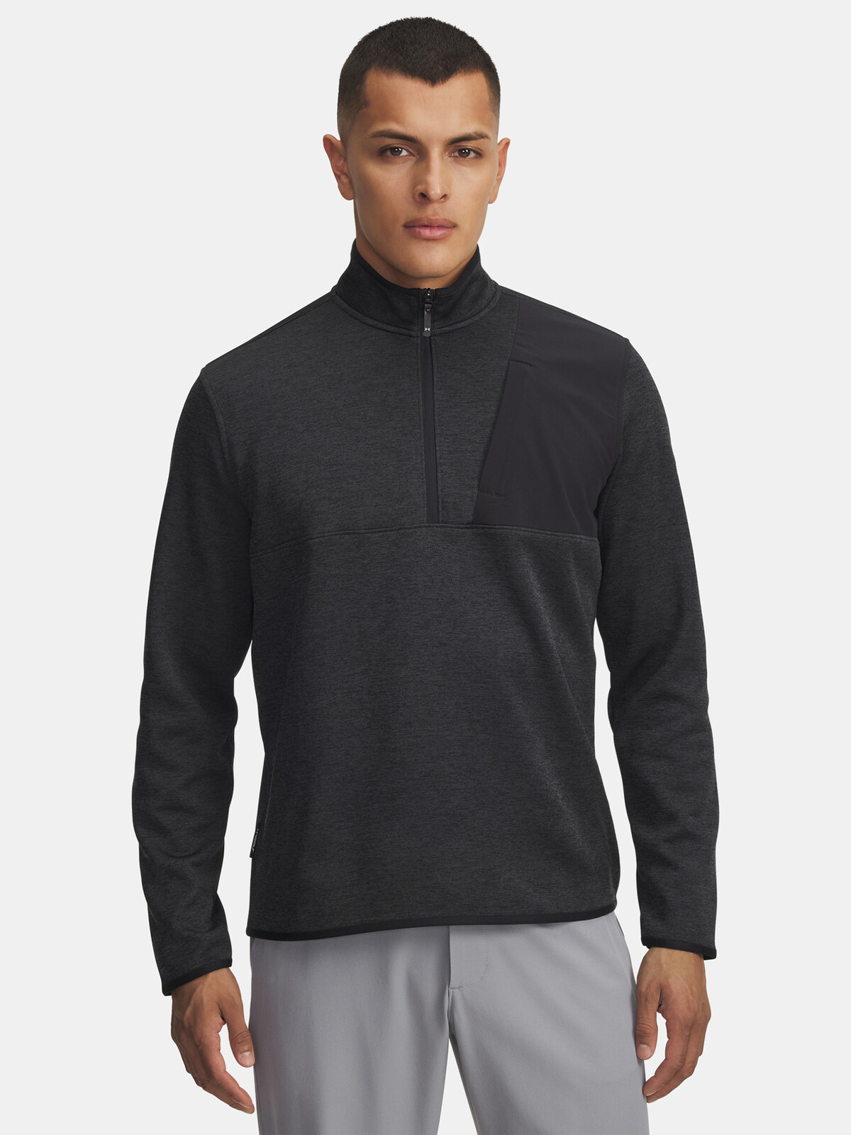 Men's Under Armour UA Drive SweaterFleece HZ-BLK - Mens