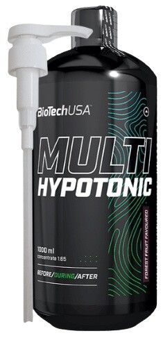Biotechusa multi hypotonic drink 1000ml + dávkovač zadarmo - ananás
