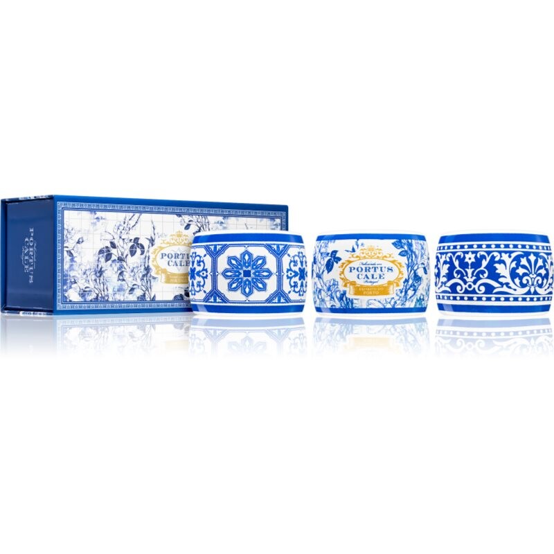 Castelbel Portus Cale Gold & Blue darčeková sada 3x70 g