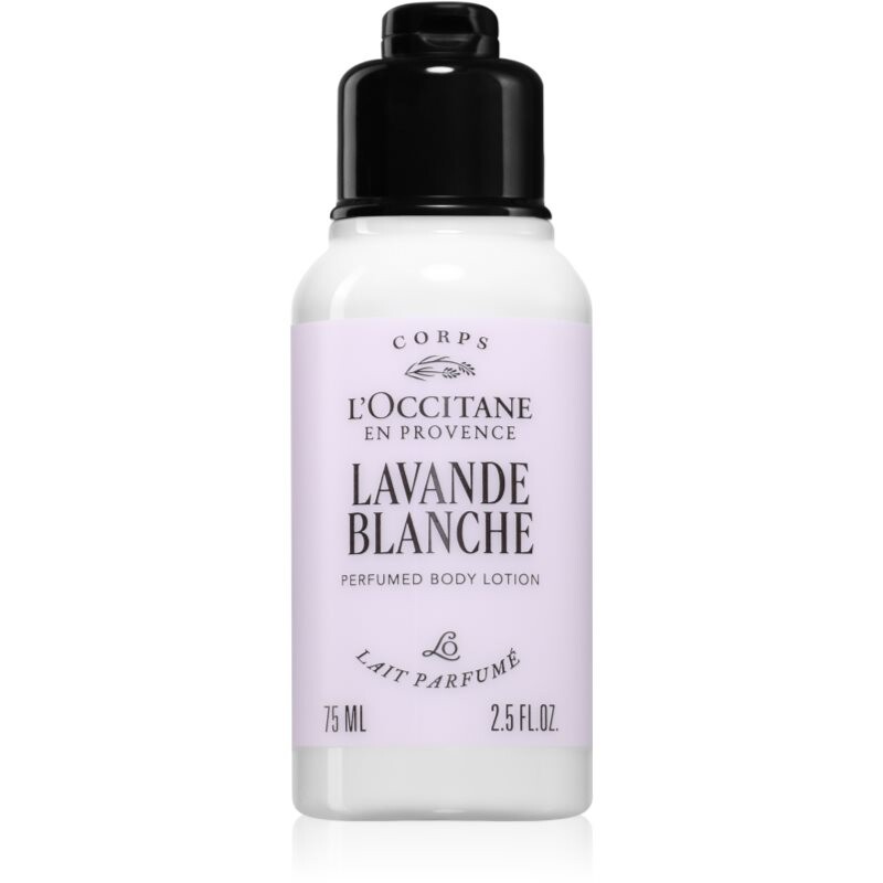 L’Occitane Lavande Blanche Perfumed Body Lotion parfumované telové mlieko 75 ml