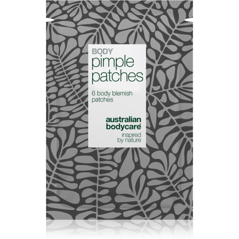 Australian Bodycare Body Pimple Patches lokálna starostlivosť proti akné na telo 6 ks