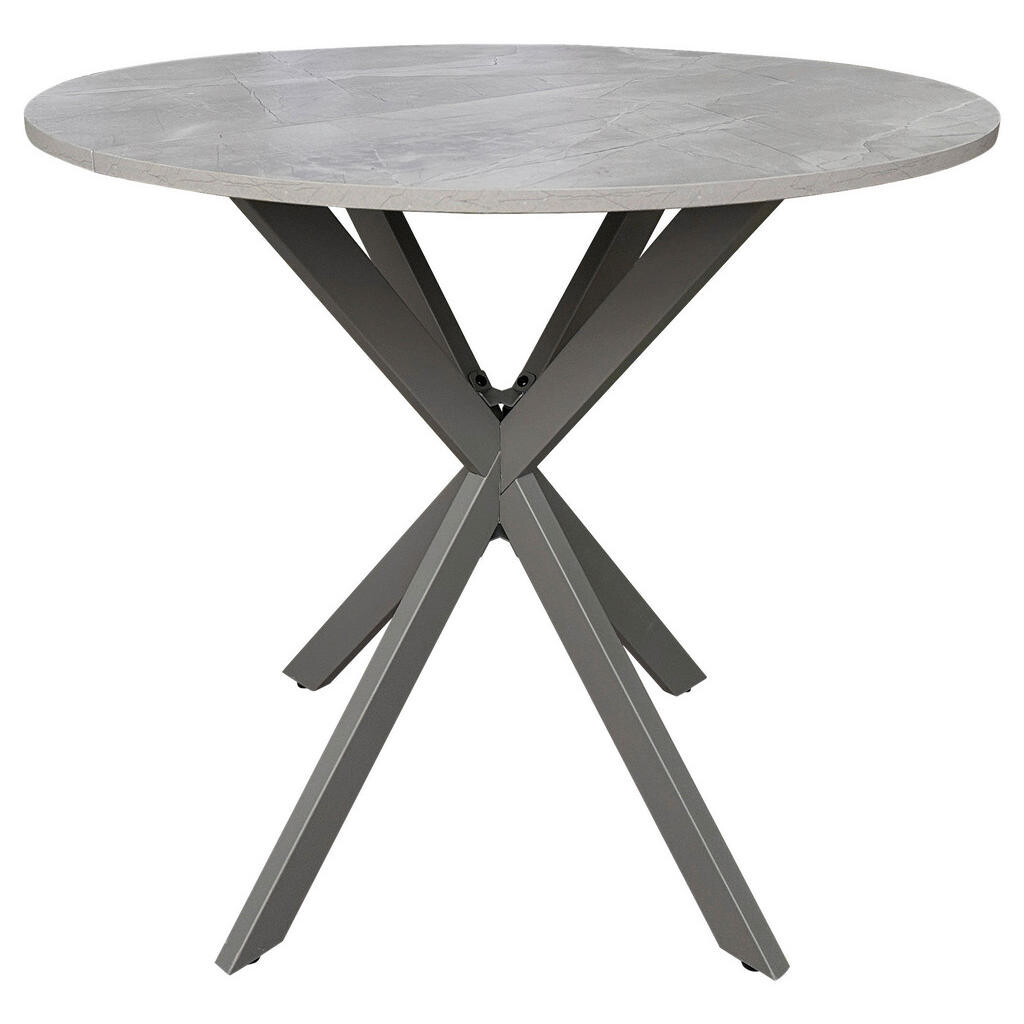 MID.YOU JEDÁLENSKÝ STÔL, sivá, 80/80/75 cm