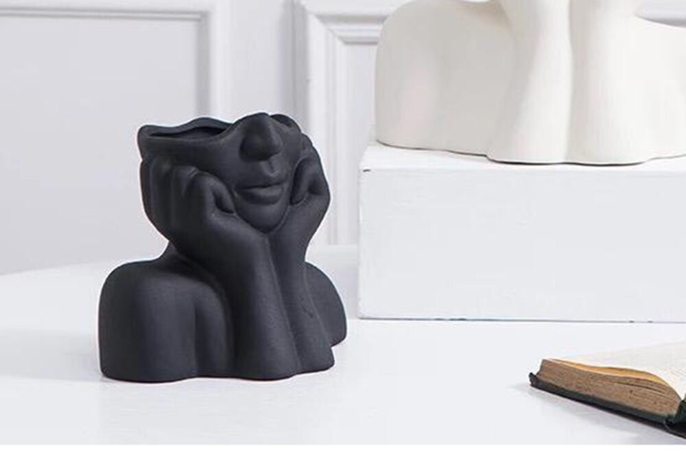 Vase Iskandinav Layd - Black