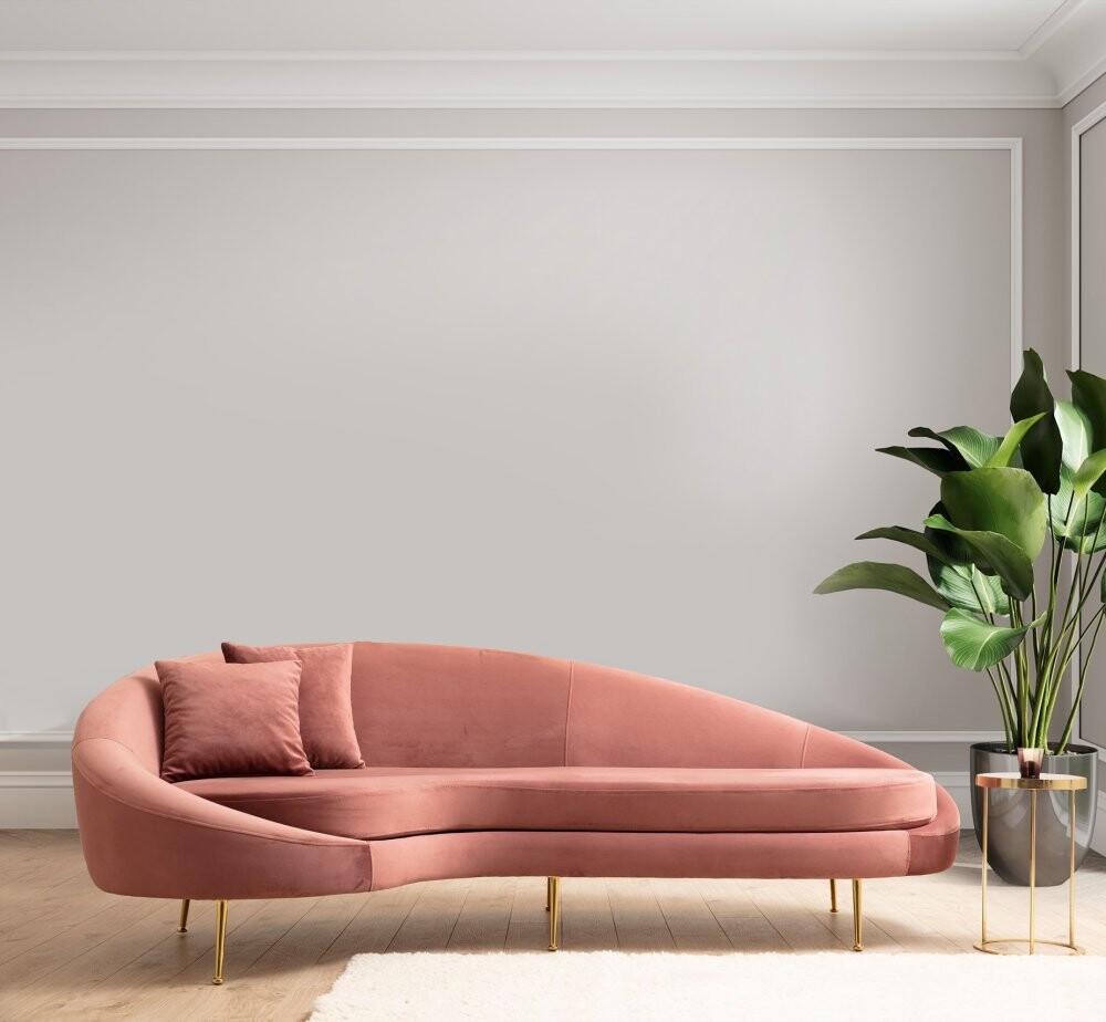 Trojmiestna pohovka Eses Left - Pink