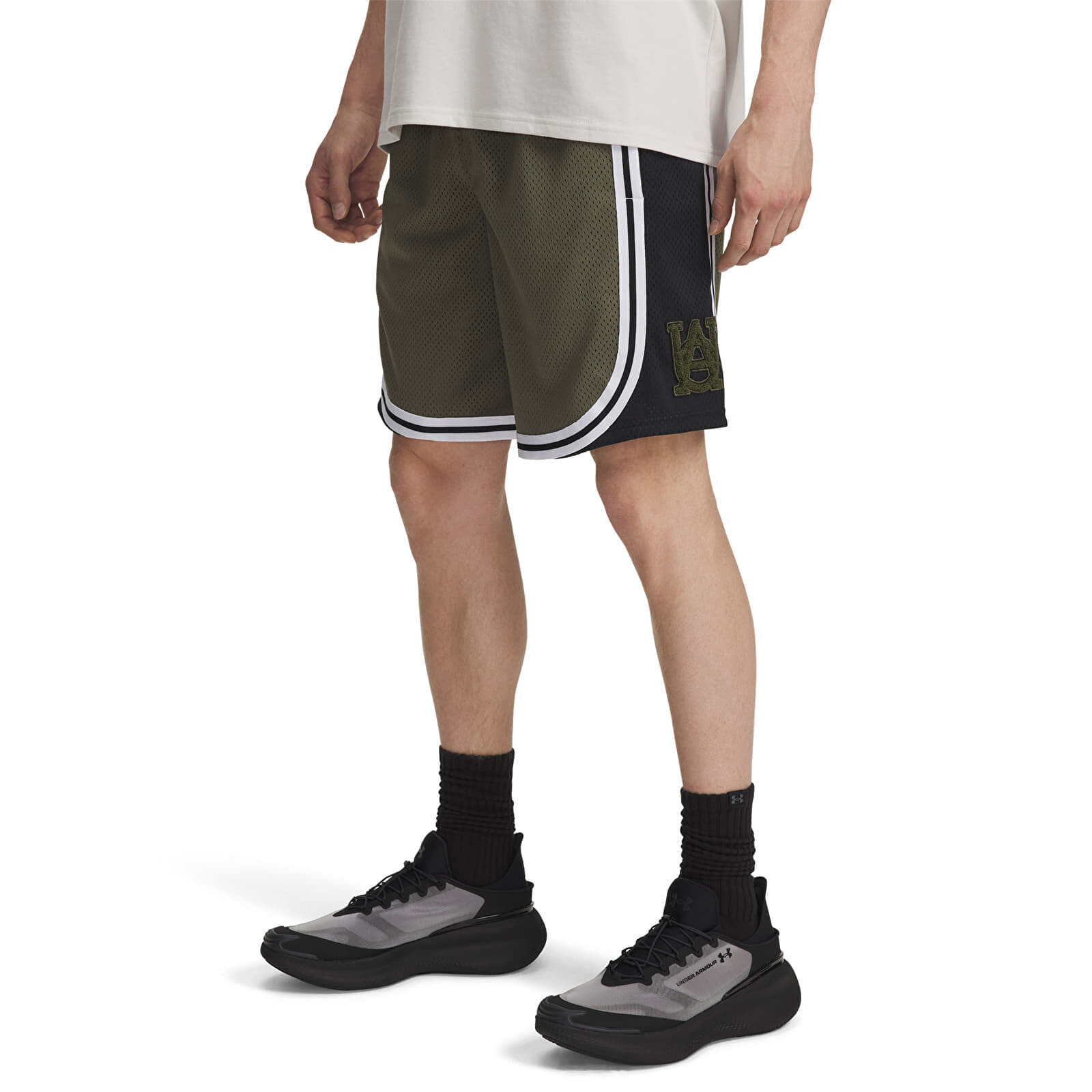 Šortky Under Armour M Courtside Short Green M