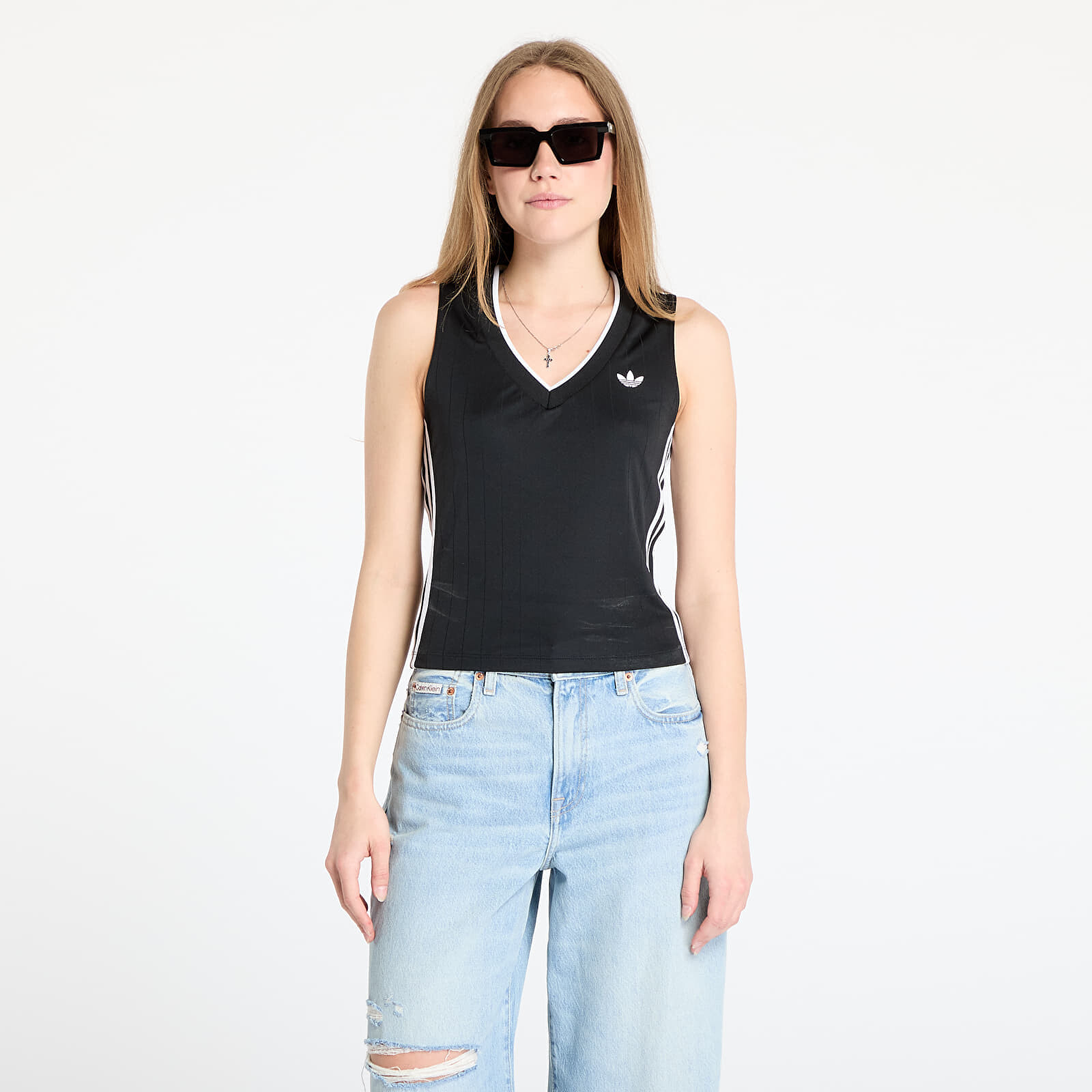 adidas Originals V-Neck Black XS