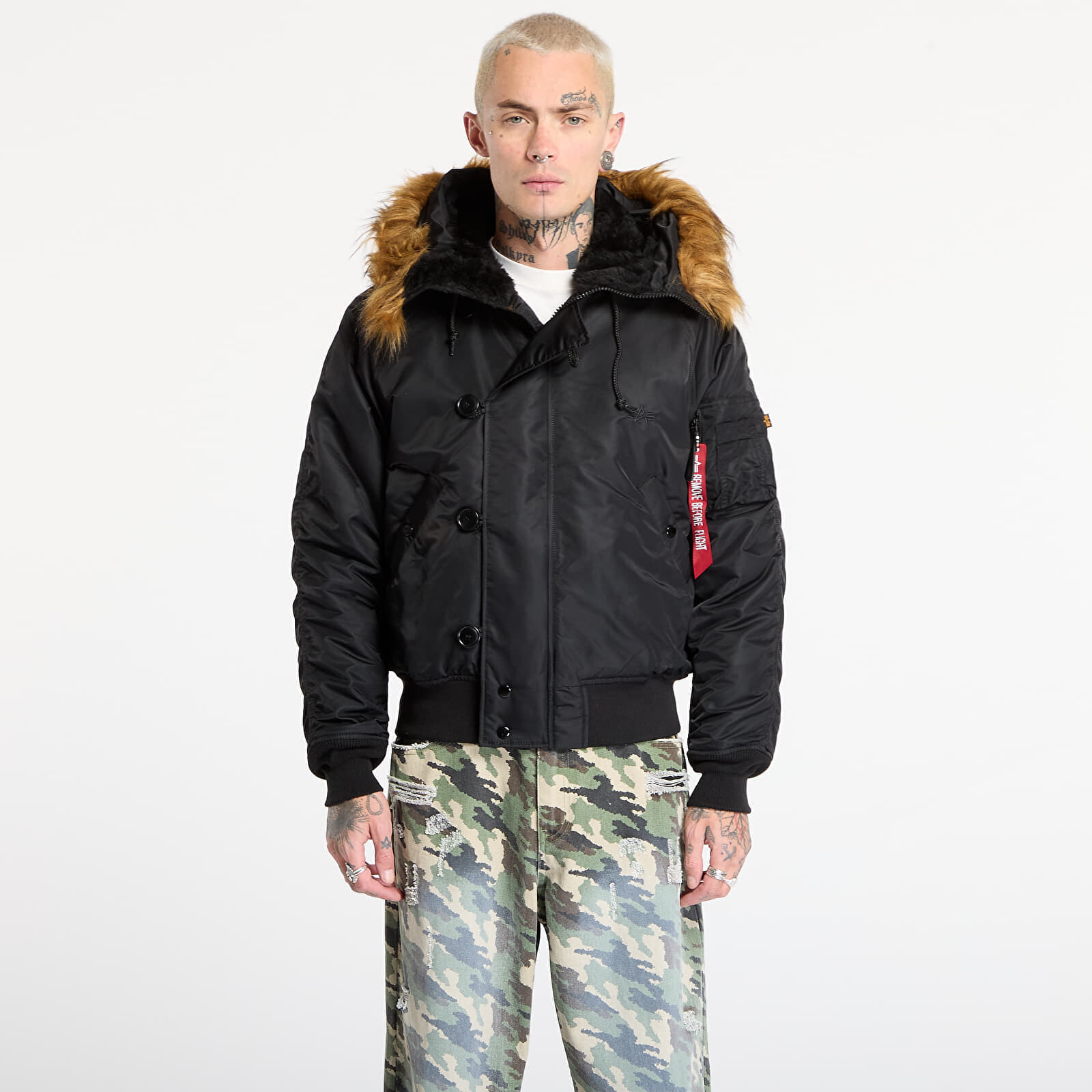 Bunda Alpha Industries N-2B Heritage Black XXL
