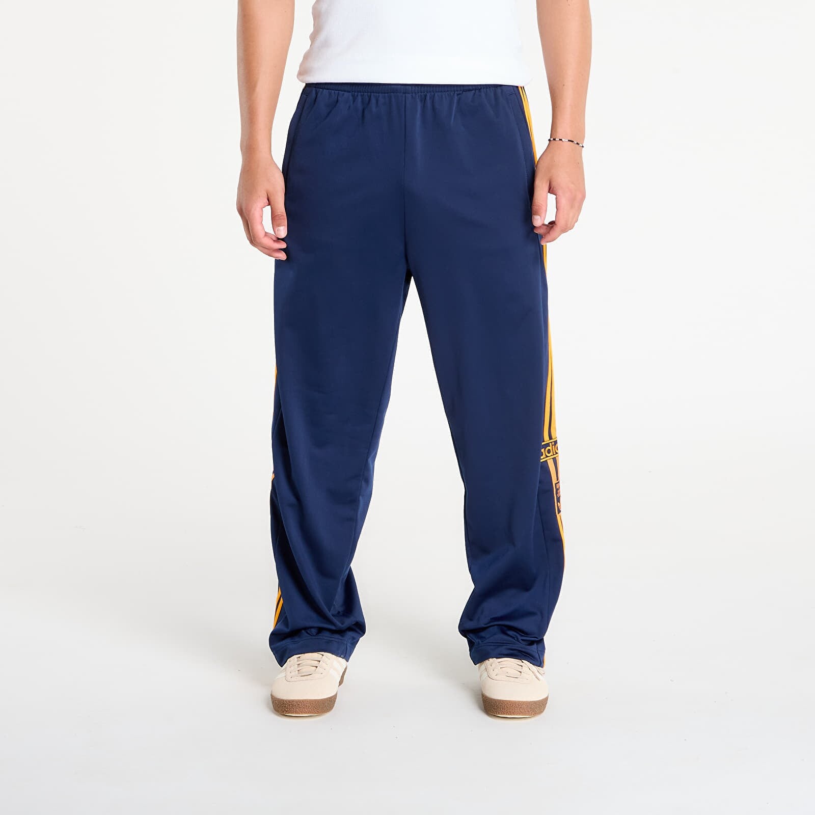 Tepláky adidas Originals Adibreak Tracksuit Bottoms Night Indigo/ Crew Orange XL