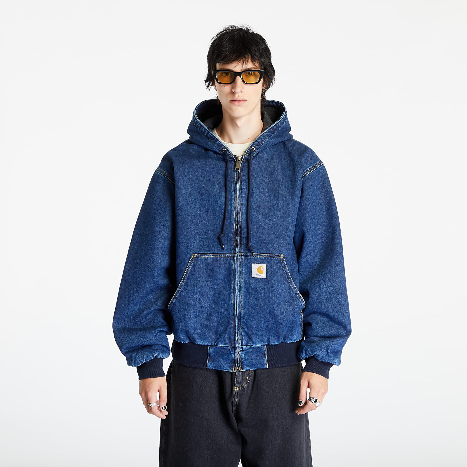 Bunda Carhartt WIP OG Active Jacket Blue Stone Washed XS