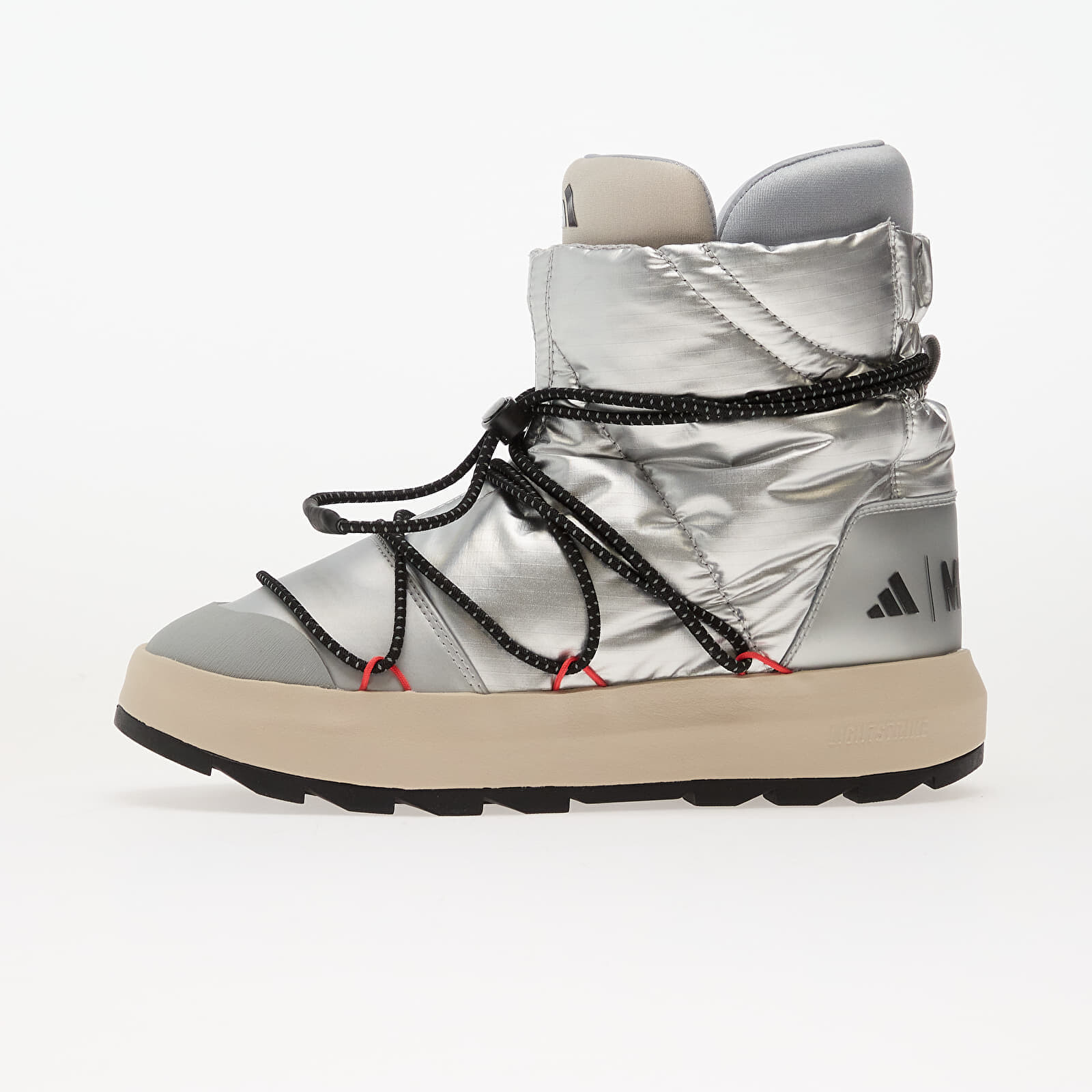 Tenisky adidas x Moonboot Ace Metallic Silver/ Core Black/ Lucid Red EUR 37 1/3
