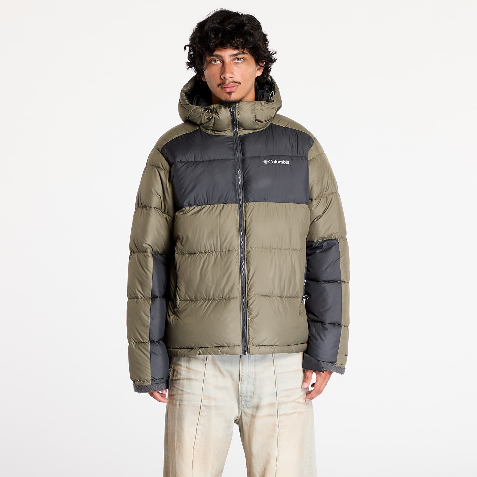 Bunda Columbia Pike Lake™ II Hooded Jacket Stone Green XL