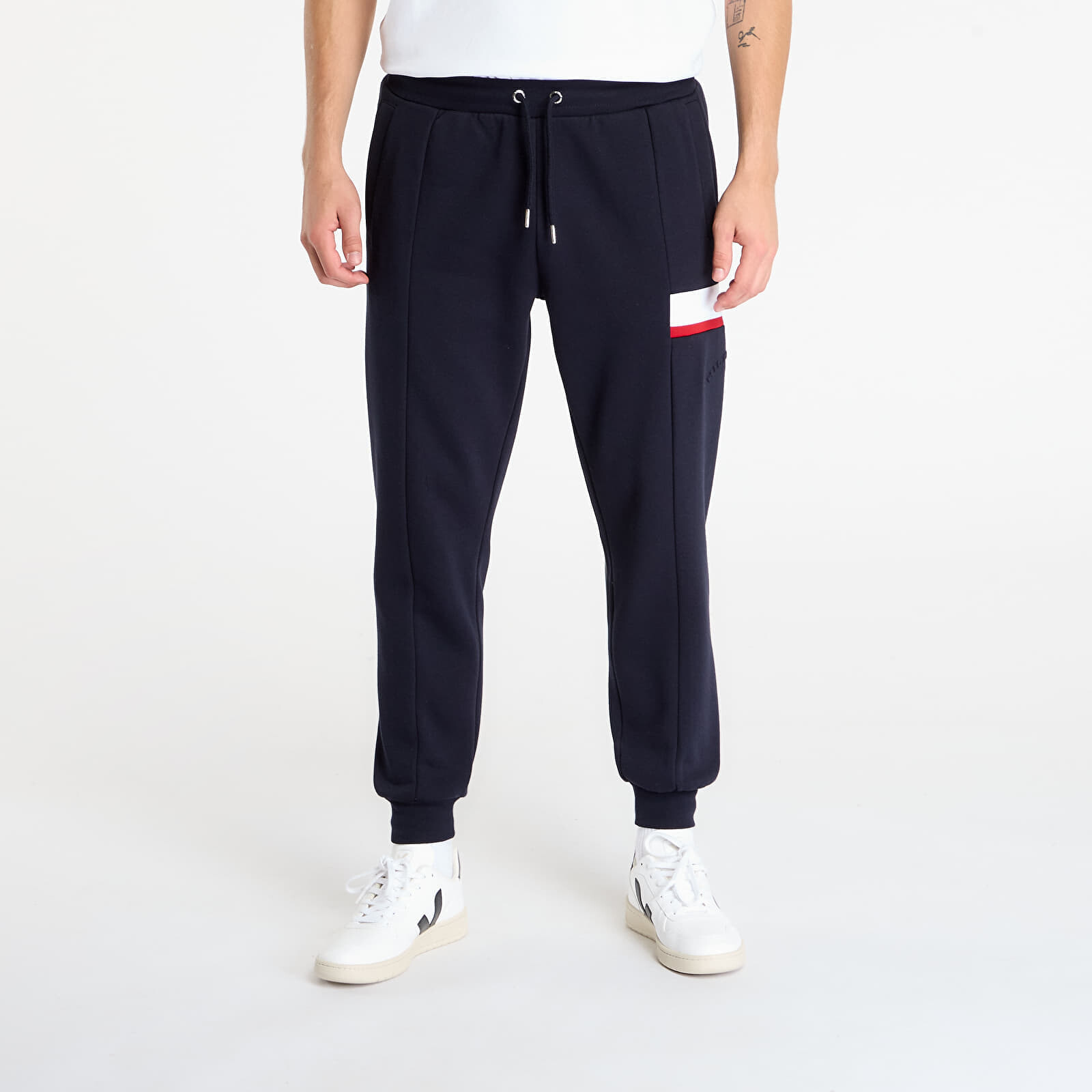 Tepláky Tommy Hilfiger Rwb Insert Sweatpants Navy XL