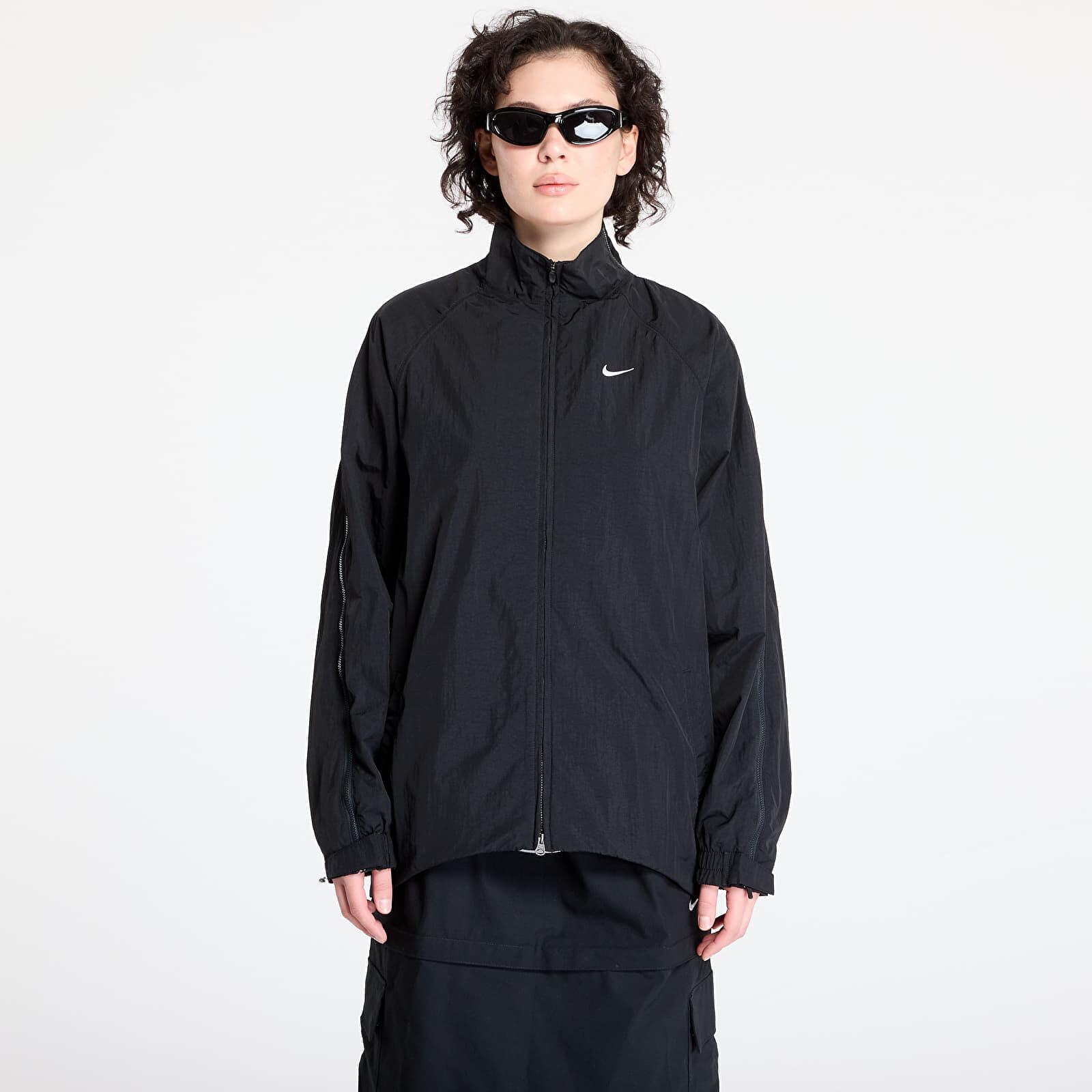 Bunda Nike Sportswear Collection Women's Repel Zip Jacket Black/ White XL