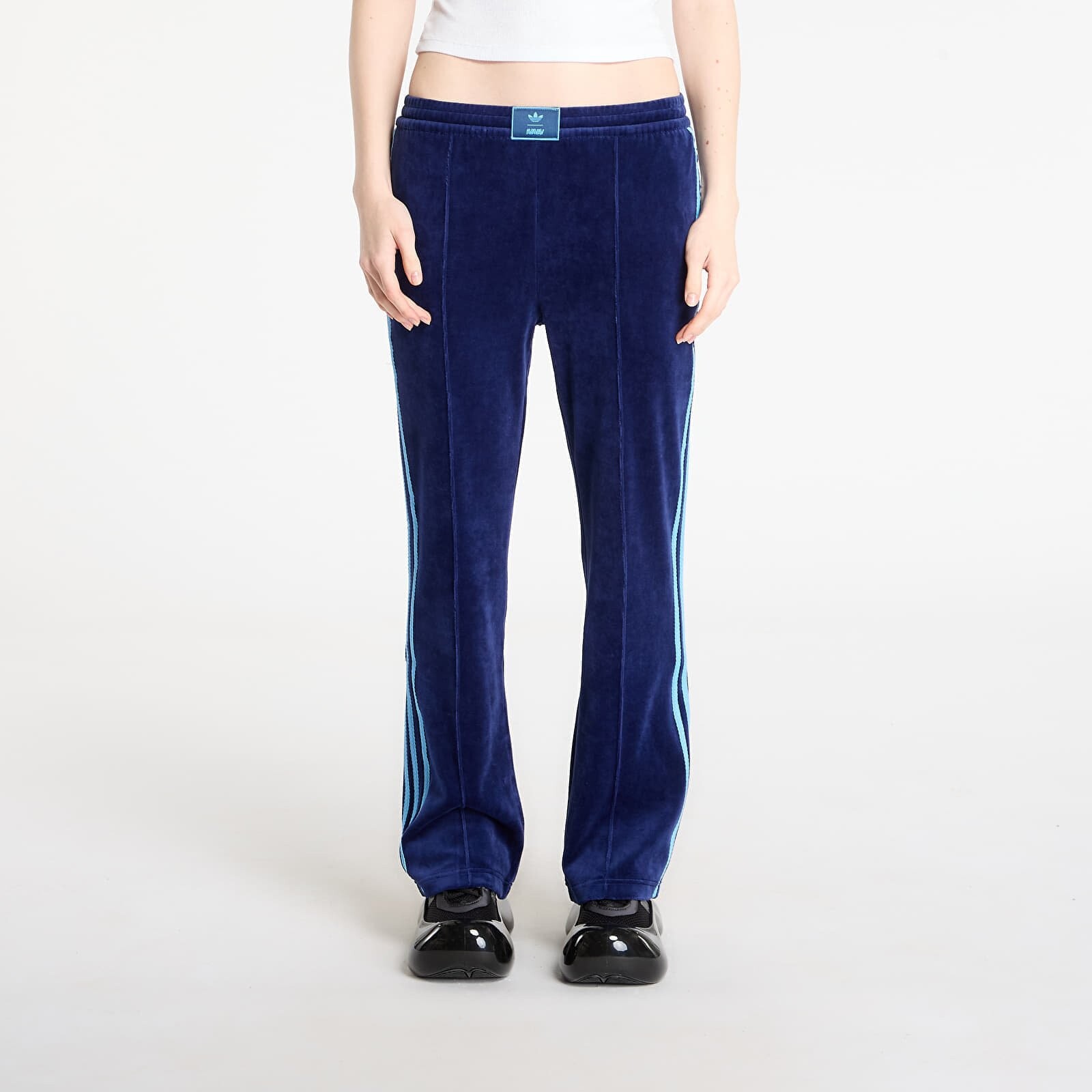 Tepláky adidas x AVAVAV Track Pants Velvet Dark Blue M