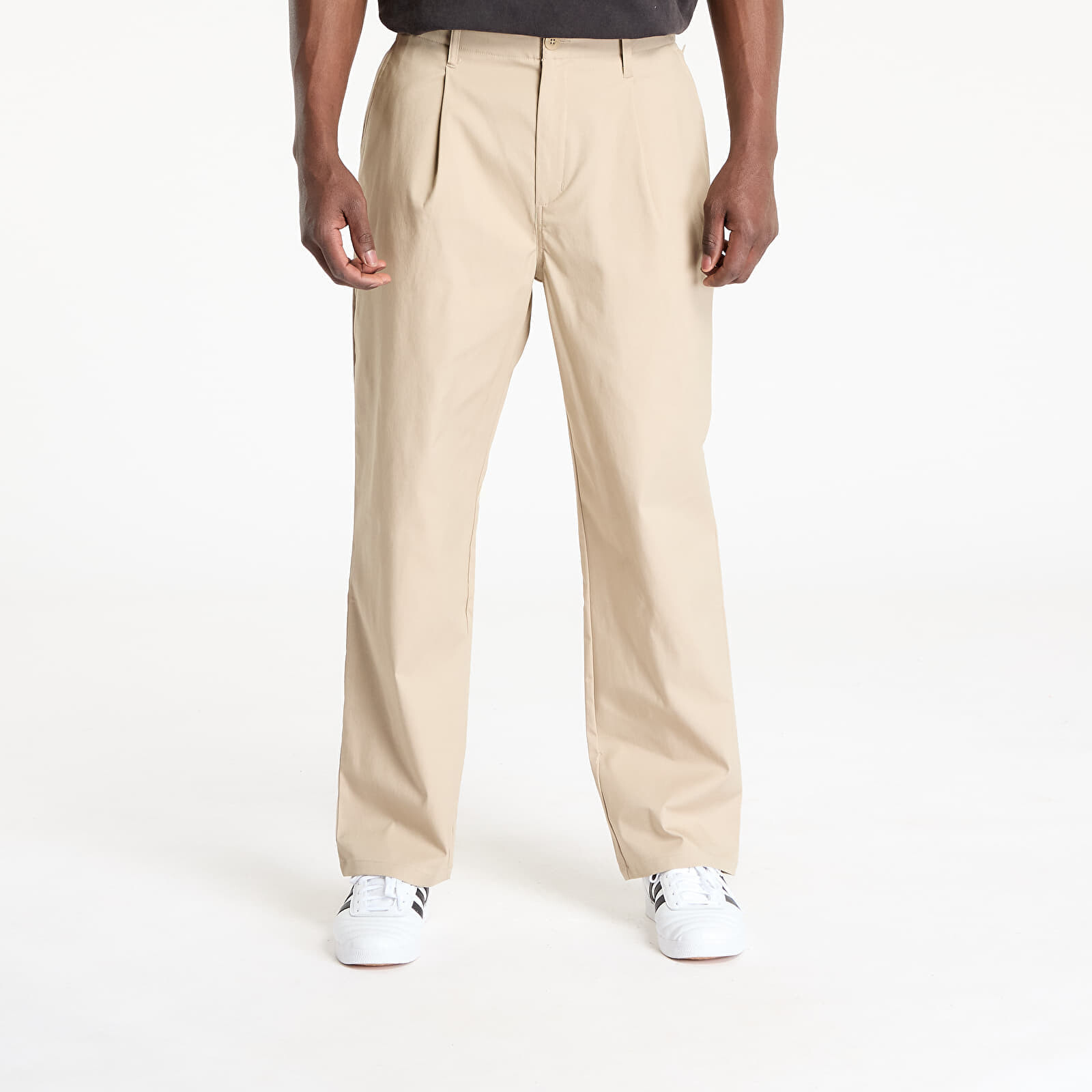 Kalhoty New Balance Athletics Relaxed Trousers Stoneware L