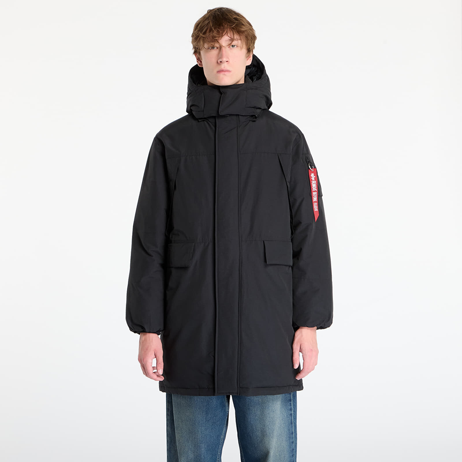 Bunda Alpha Industries Puffer Parka Black XL