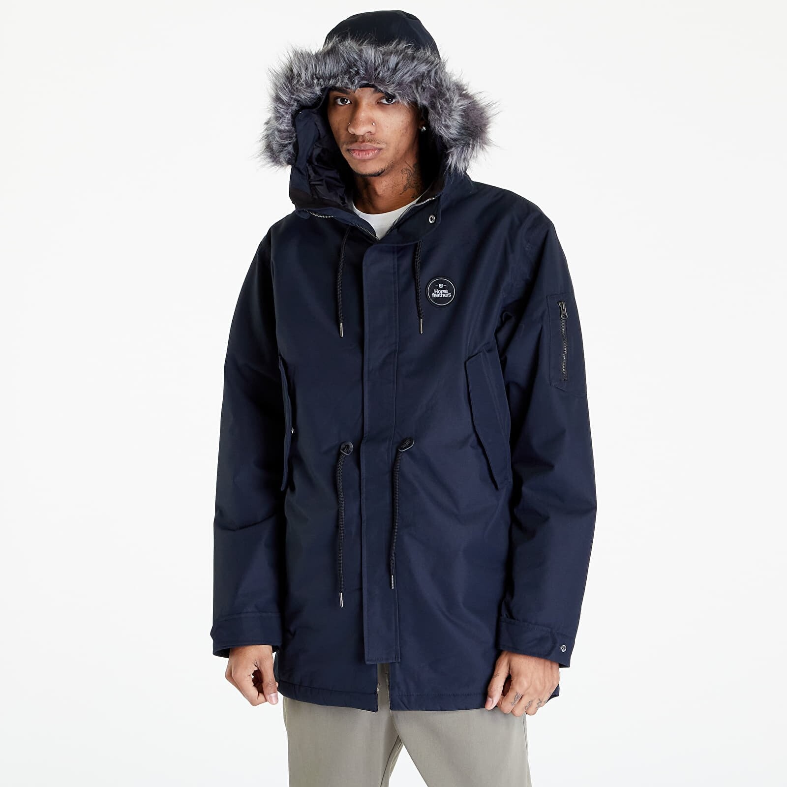 Bunda Horsefeathers Griffen Jacket Navy L