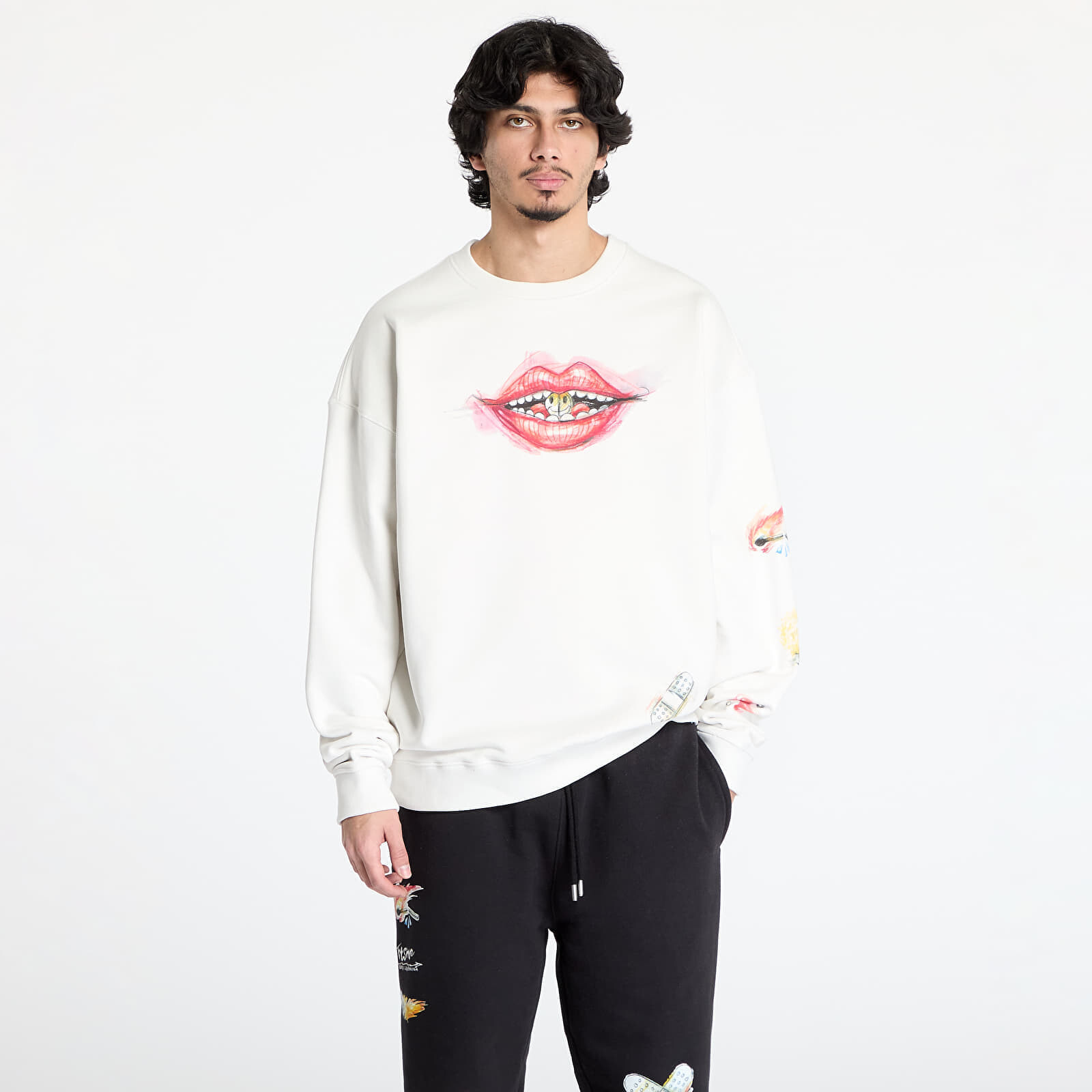 Mikina FTSHP x Kurňavka Crewneck UNISEX Off White L