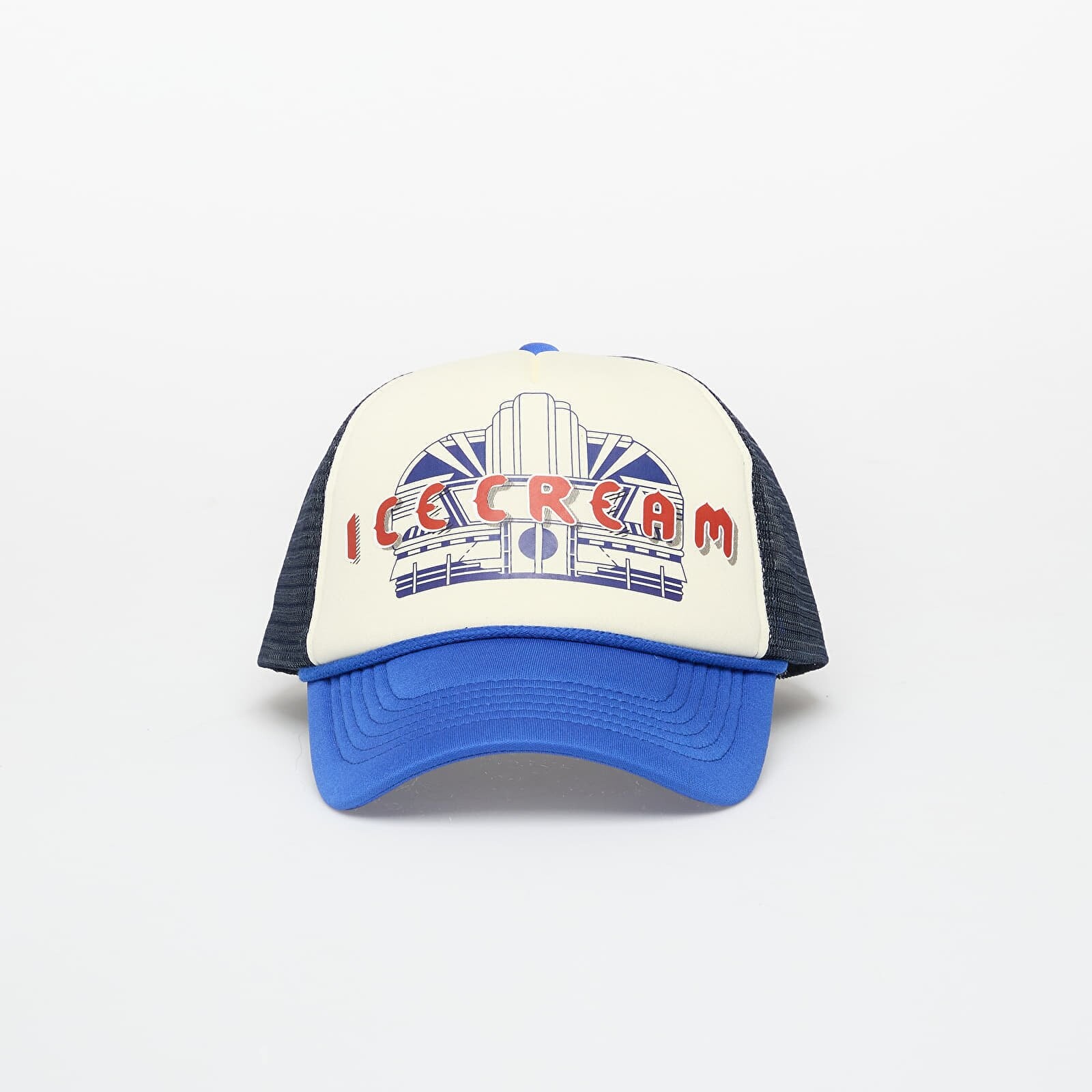 Šiltovka Billionaire Boys Club Icecream Diner Trucker Cap Ecru/ Blue OS