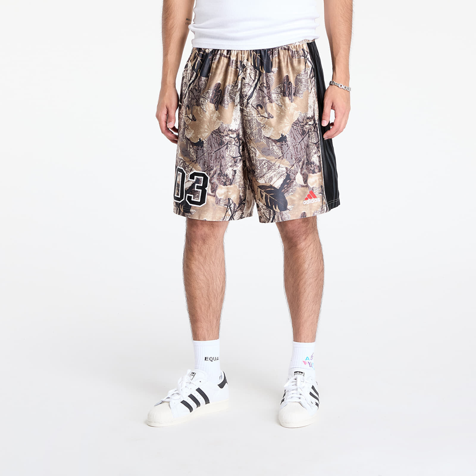 Šortky adidas Originals Camo Short AOP Camel XL