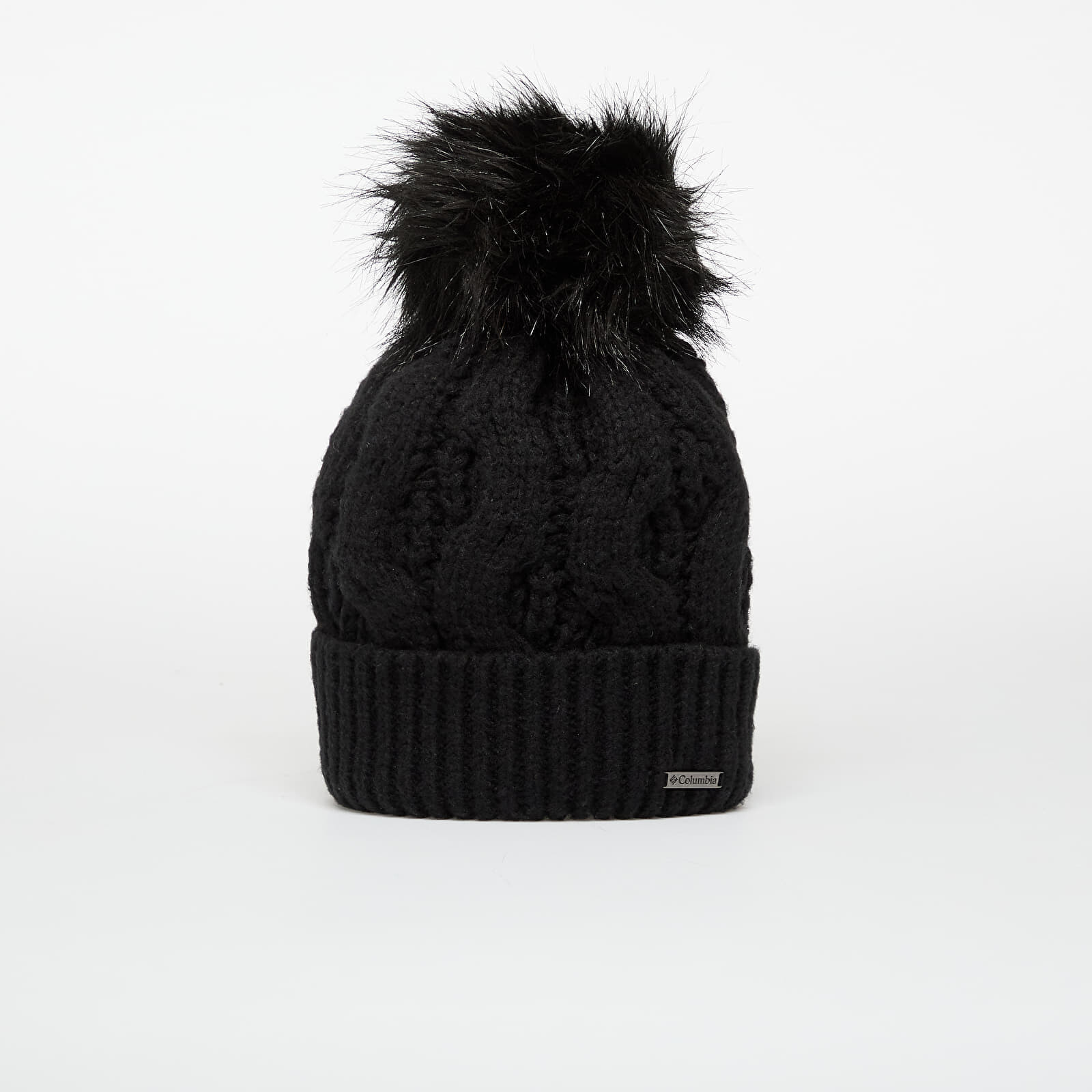 Čiapka Columbia Boundless Days™ Cable Knit Pom Beanie Black Universal