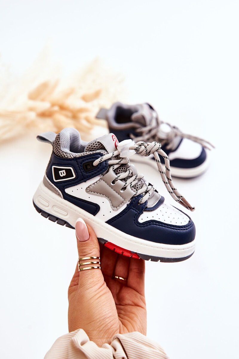 Boto Detské vysoké námornícke športové topánky Bruce