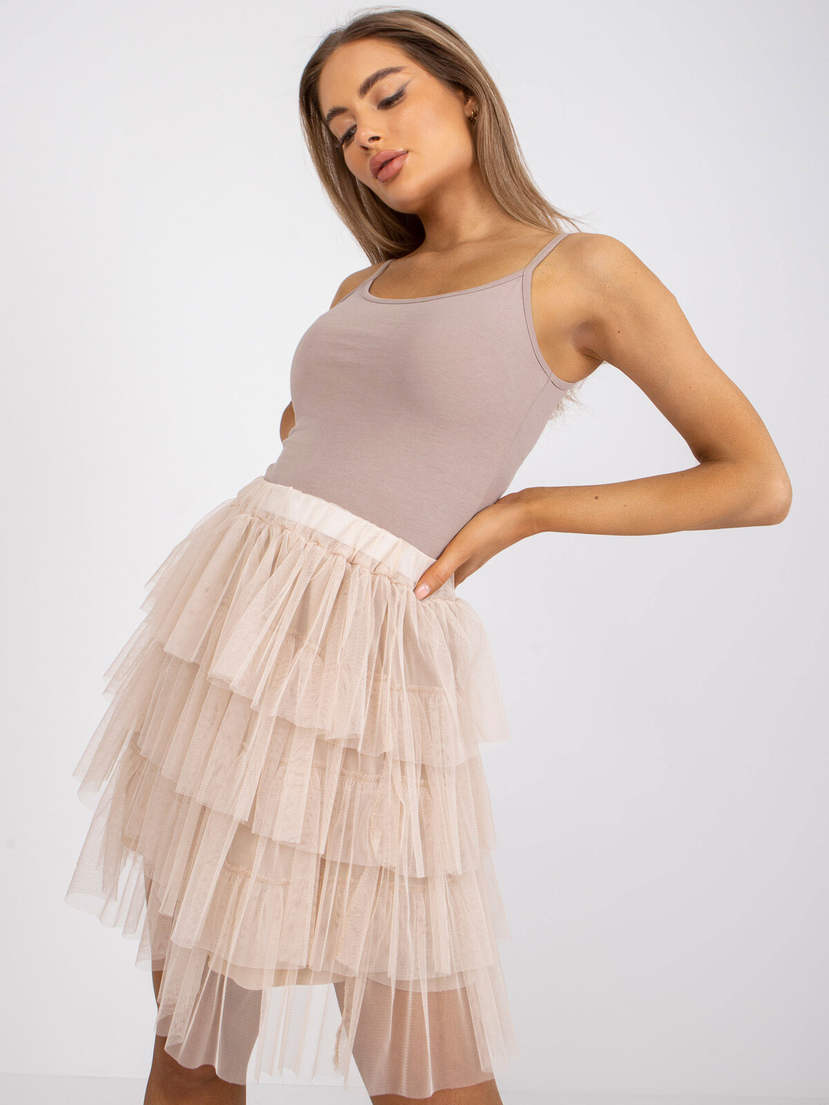 Skirt-TW-SD-BI-0517.84-beige