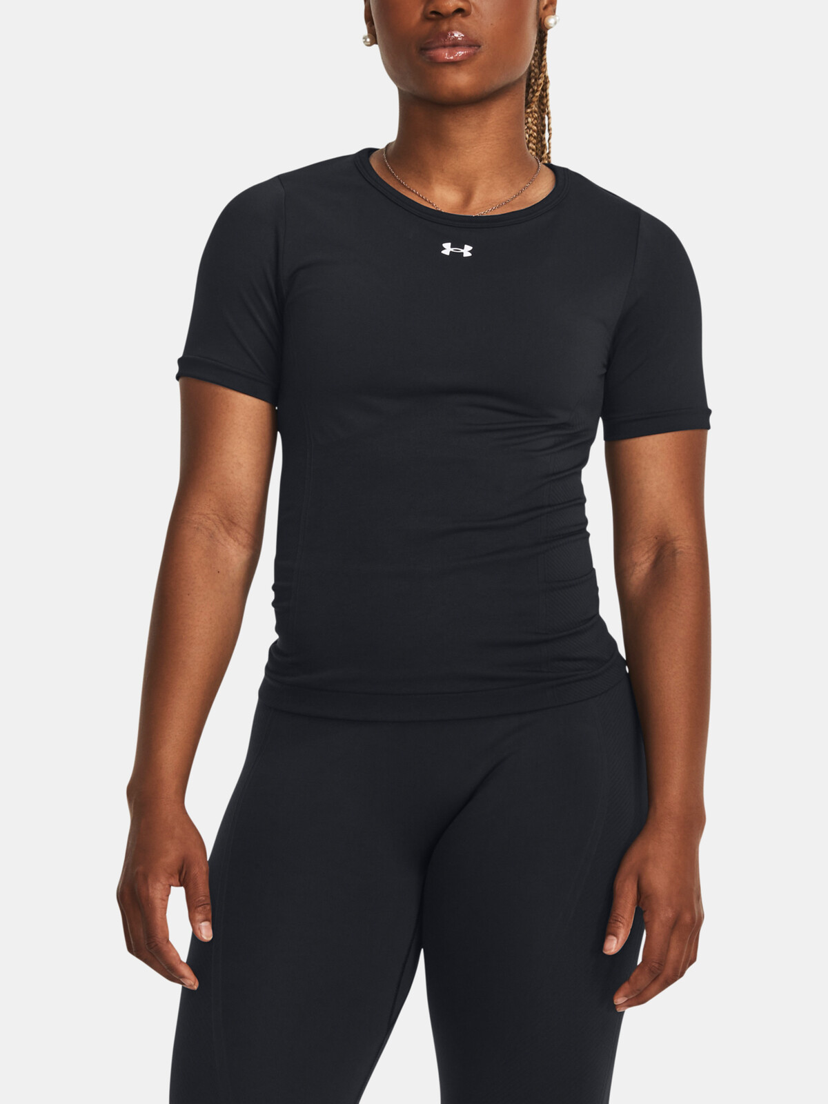 Čierne športové tričko Under Armour UA Train Seamless SS